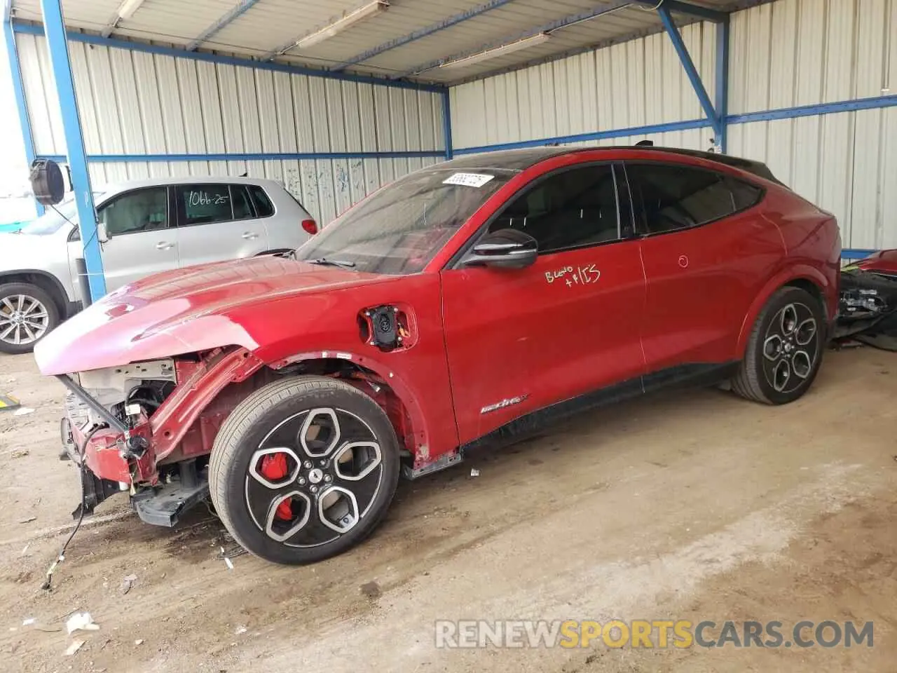 1 Photograph of a damaged car 3FMTK4SE6PMA37791 FORD MUSTANG 2023