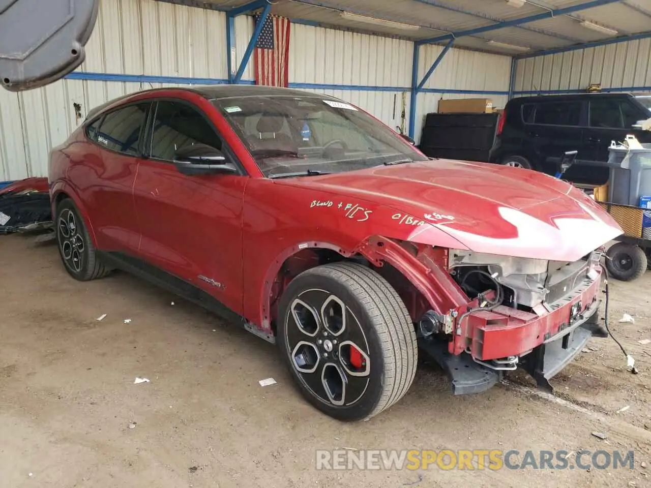 4 Photograph of a damaged car 3FMTK4SE6PMA37791 FORD MUSTANG 2023