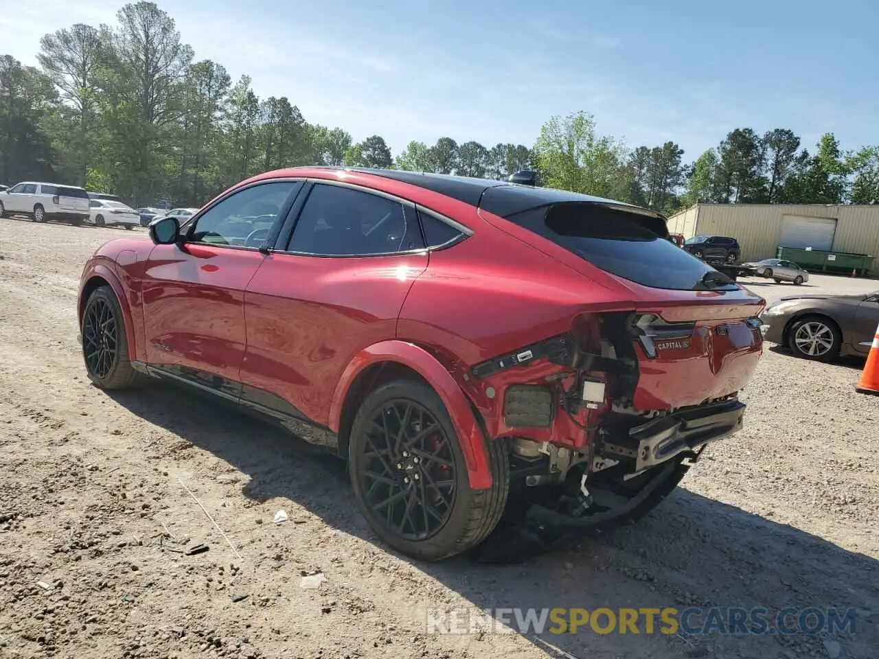 2 Photograph of a damaged car 3FMTK4SX1PMA45329 FORD MUSTANG 2023
