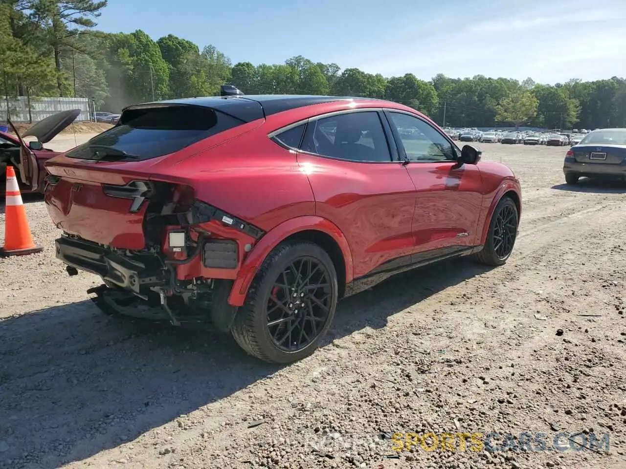 3 Photograph of a damaged car 3FMTK4SX1PMA45329 FORD MUSTANG 2023
