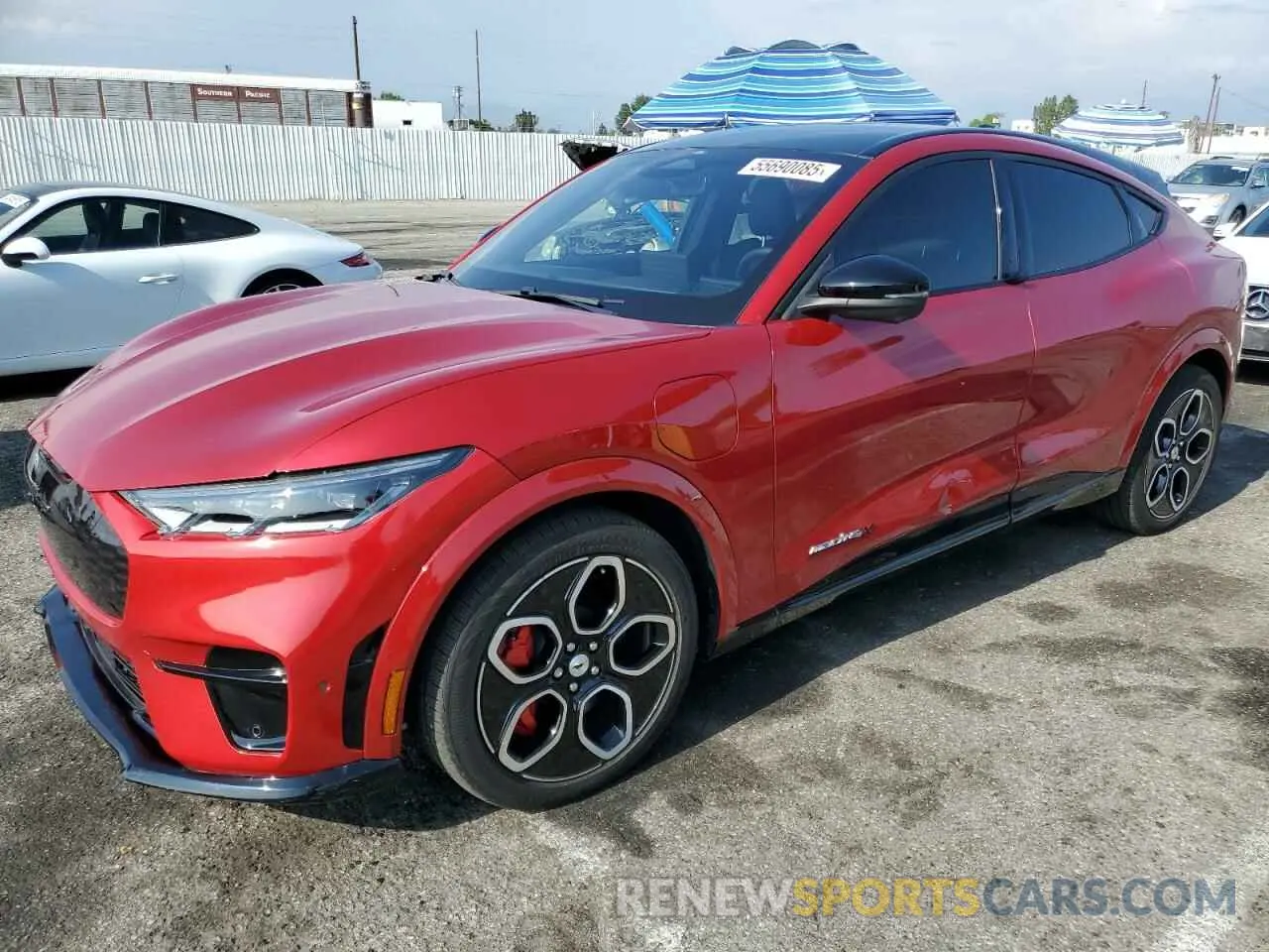 1 Photograph of a damaged car 3FMTK4SX1PMA57884 FORD MUSTANG 2023