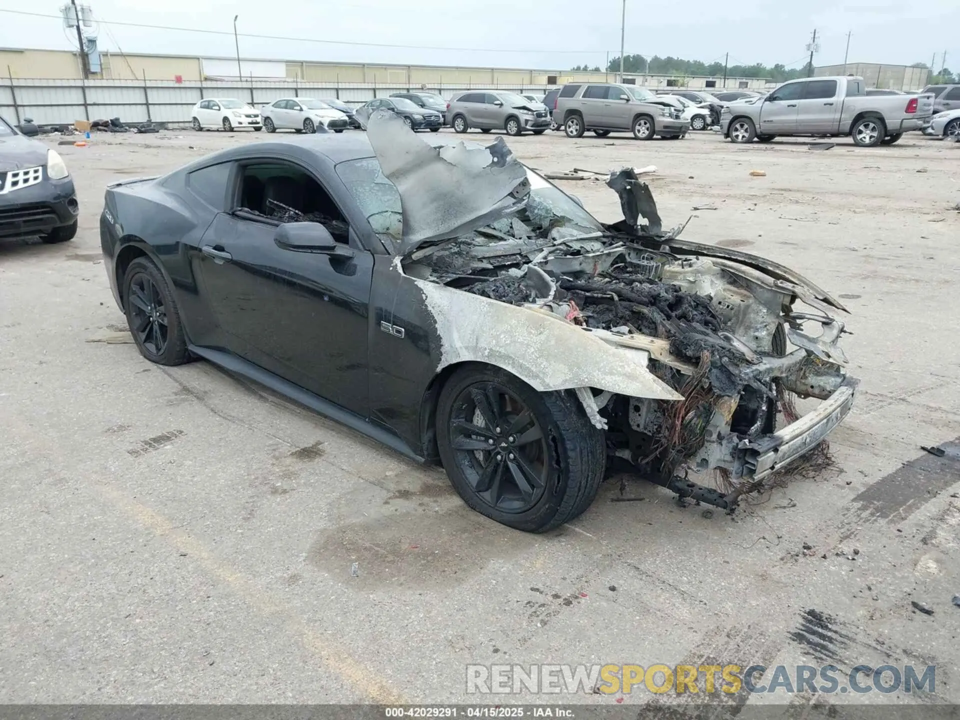 1 Photograph of a damaged car 1FA6P8CF0R5409089 FORD MUSTANG 2024