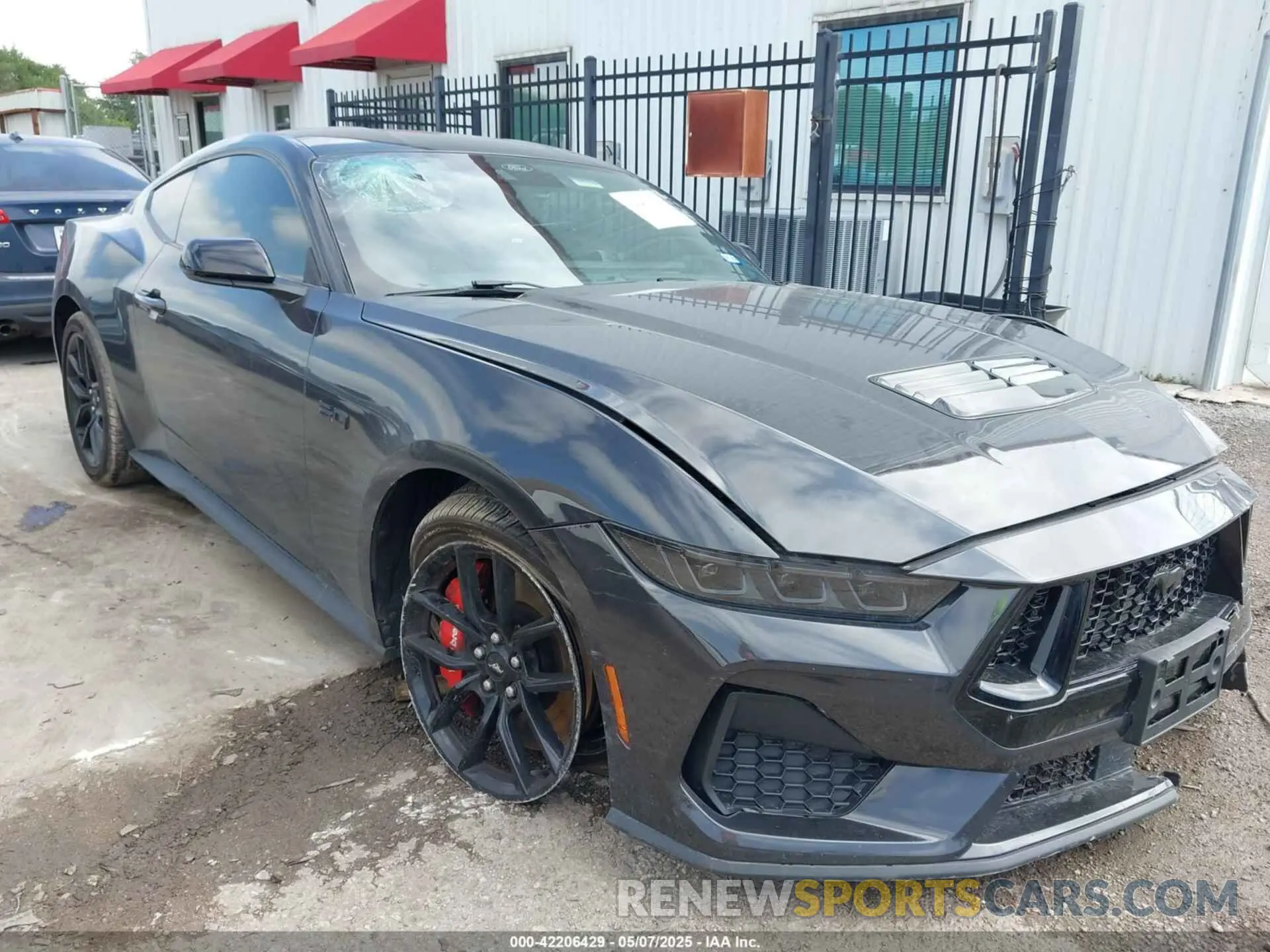 1 Photograph of a damaged car 1FA6P8CF0R5411098 FORD MUSTANG 2024