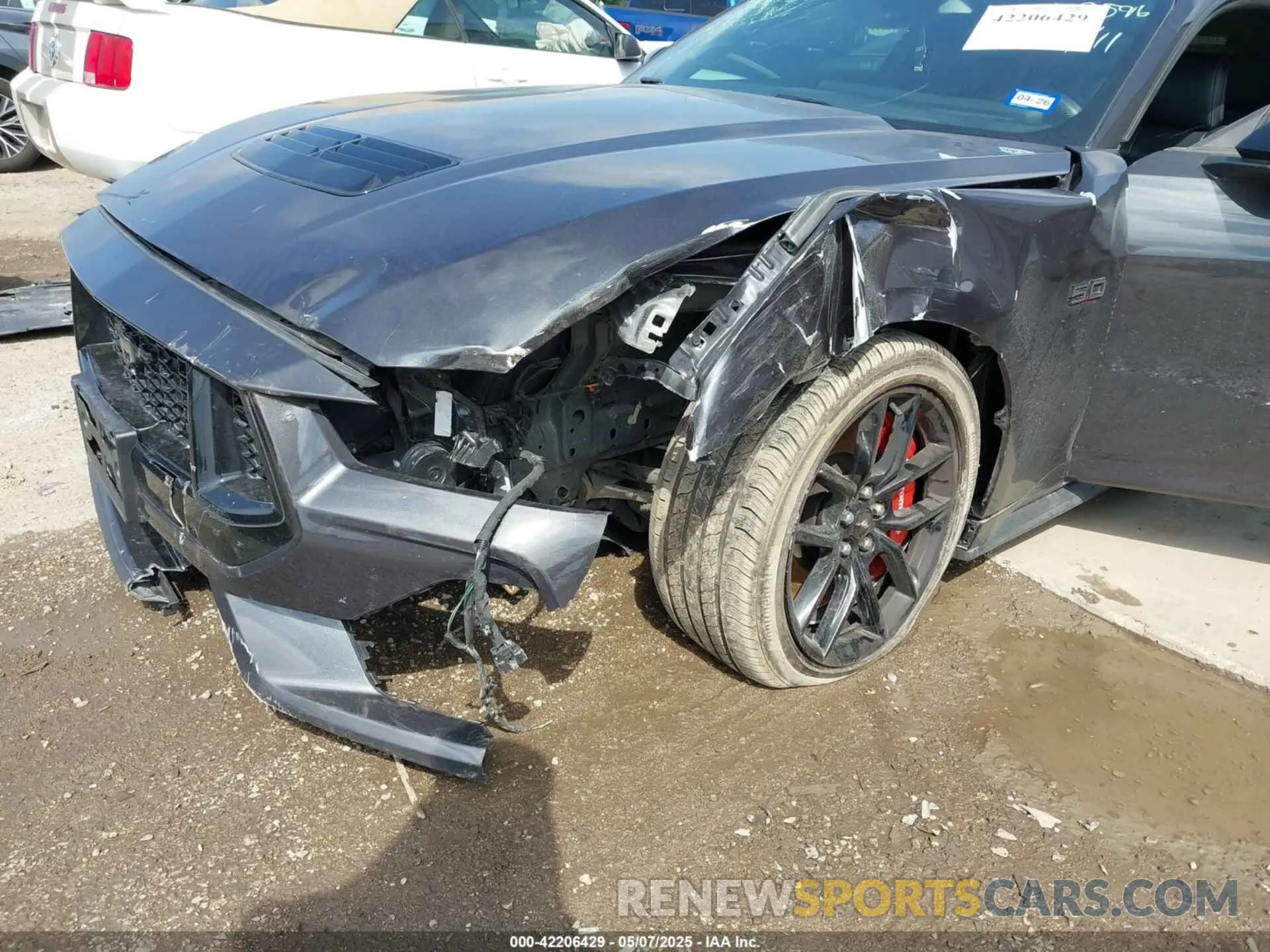 6 Photograph of a damaged car 1FA6P8CF0R5411098 FORD MUSTANG 2024
