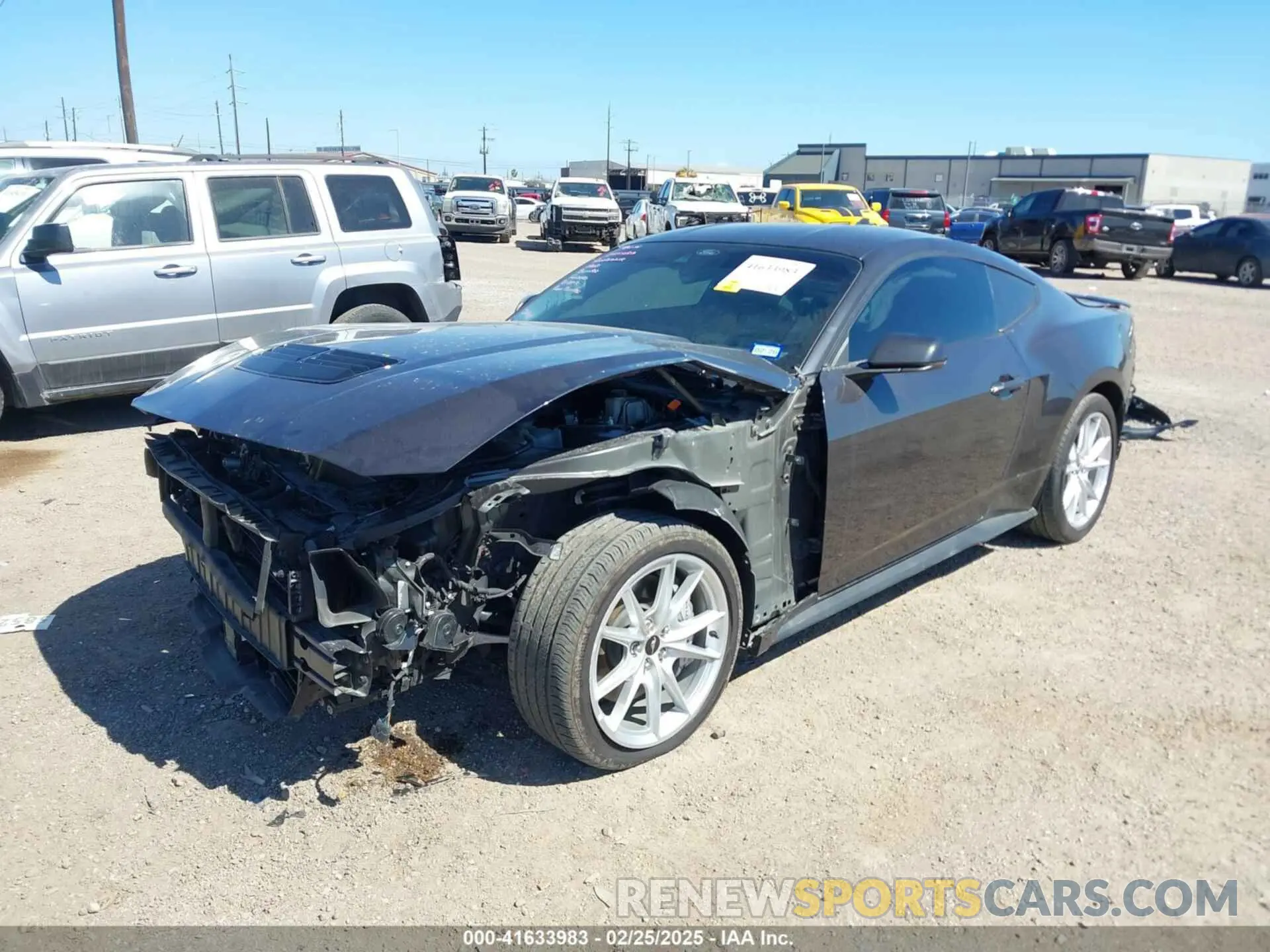 2 Photograph of a damaged car 1FA6P8CF0R5414728 FORD MUSTANG 2024