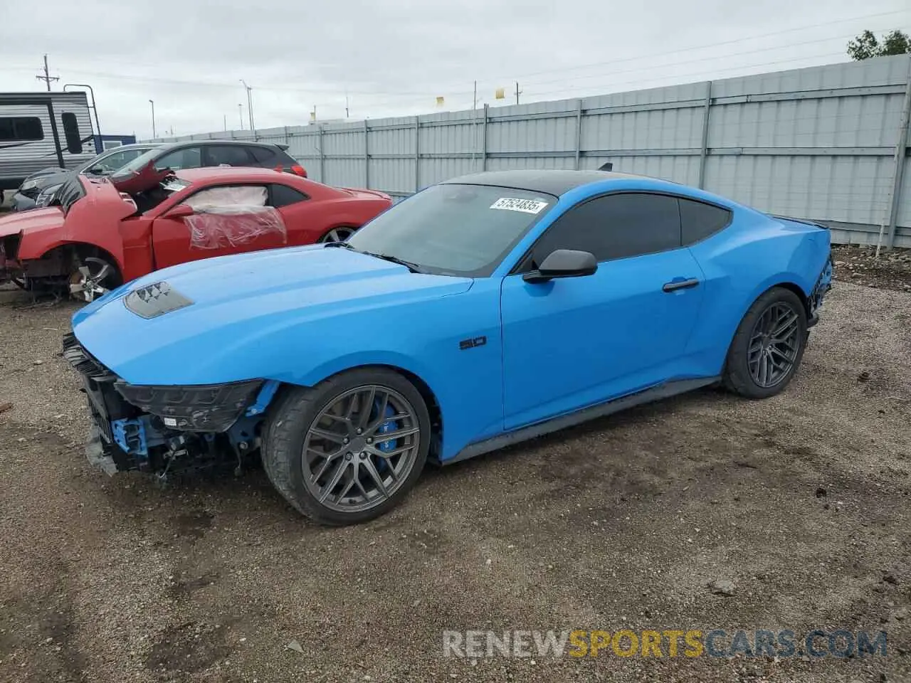 1 Photograph of a damaged car 1FA6P8CF0R5419590 FORD MUSTANG 2024