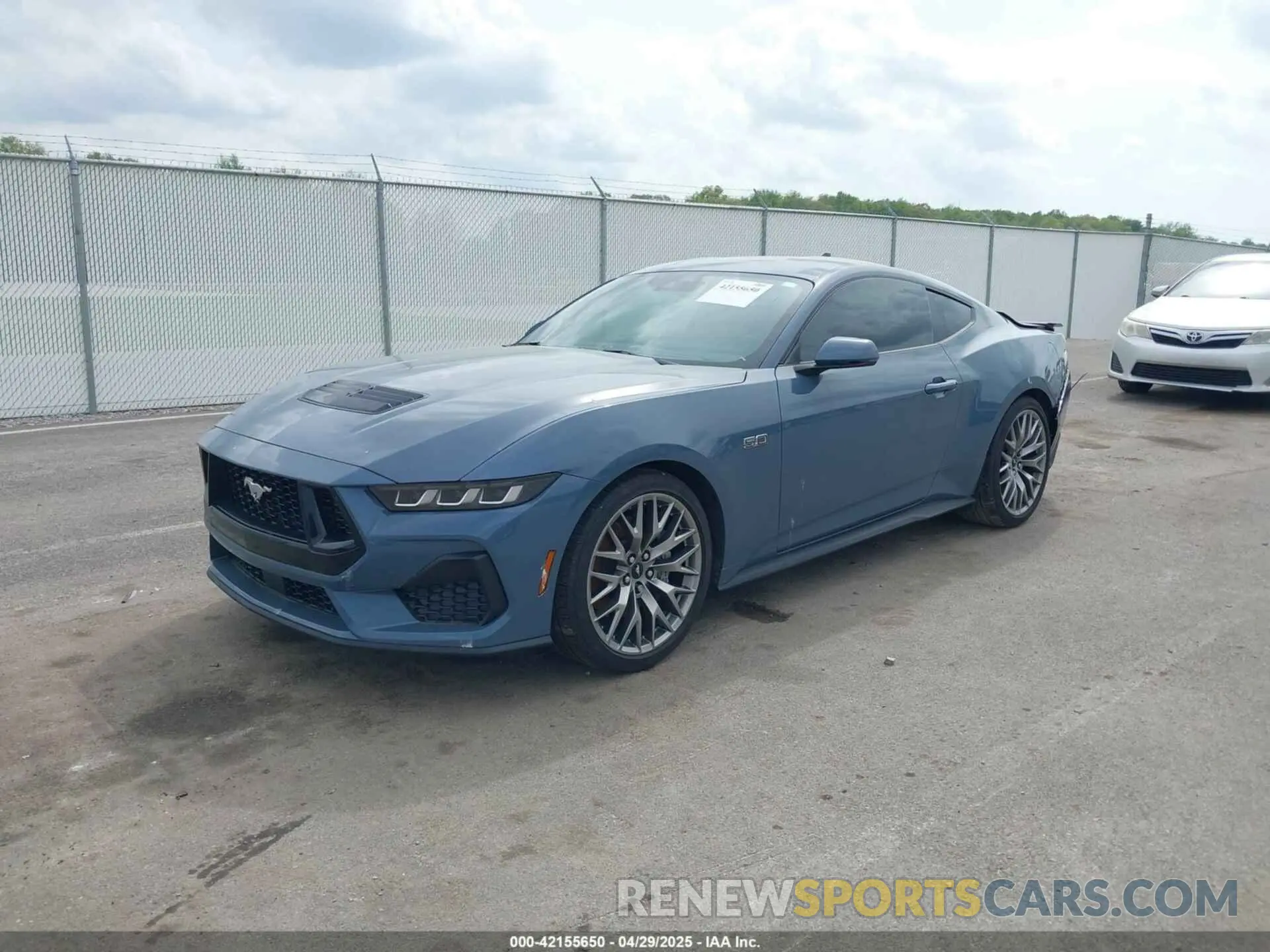 2 Photograph of a damaged car 1FA6P8CF0R5430394 FORD MUSTANG 2024