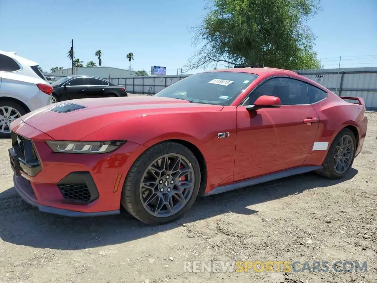 1 Photograph of a damaged car 1FA6P8CF0R5431139 FORD MUSTANG 2024