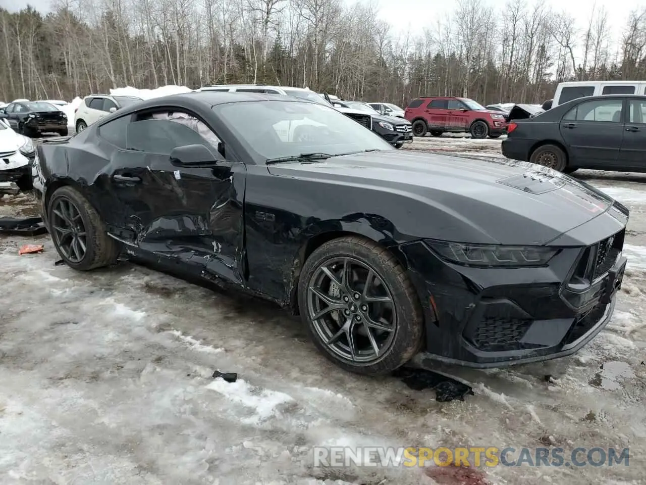 4 Photograph of a damaged car 1FA6P8CF1R5405908 FORD MUSTANG 2024