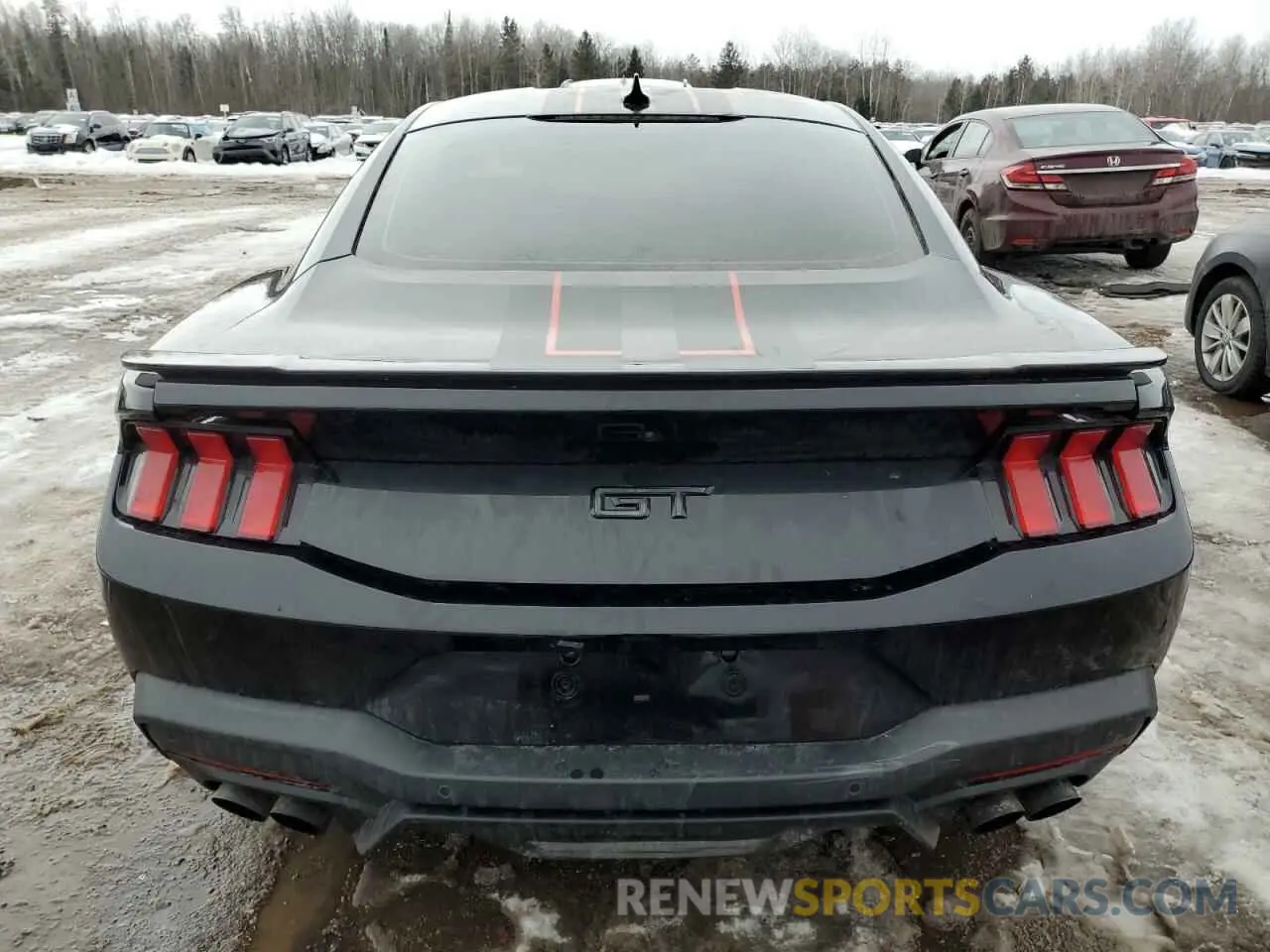 6 Photograph of a damaged car 1FA6P8CF1R5405908 FORD MUSTANG 2024