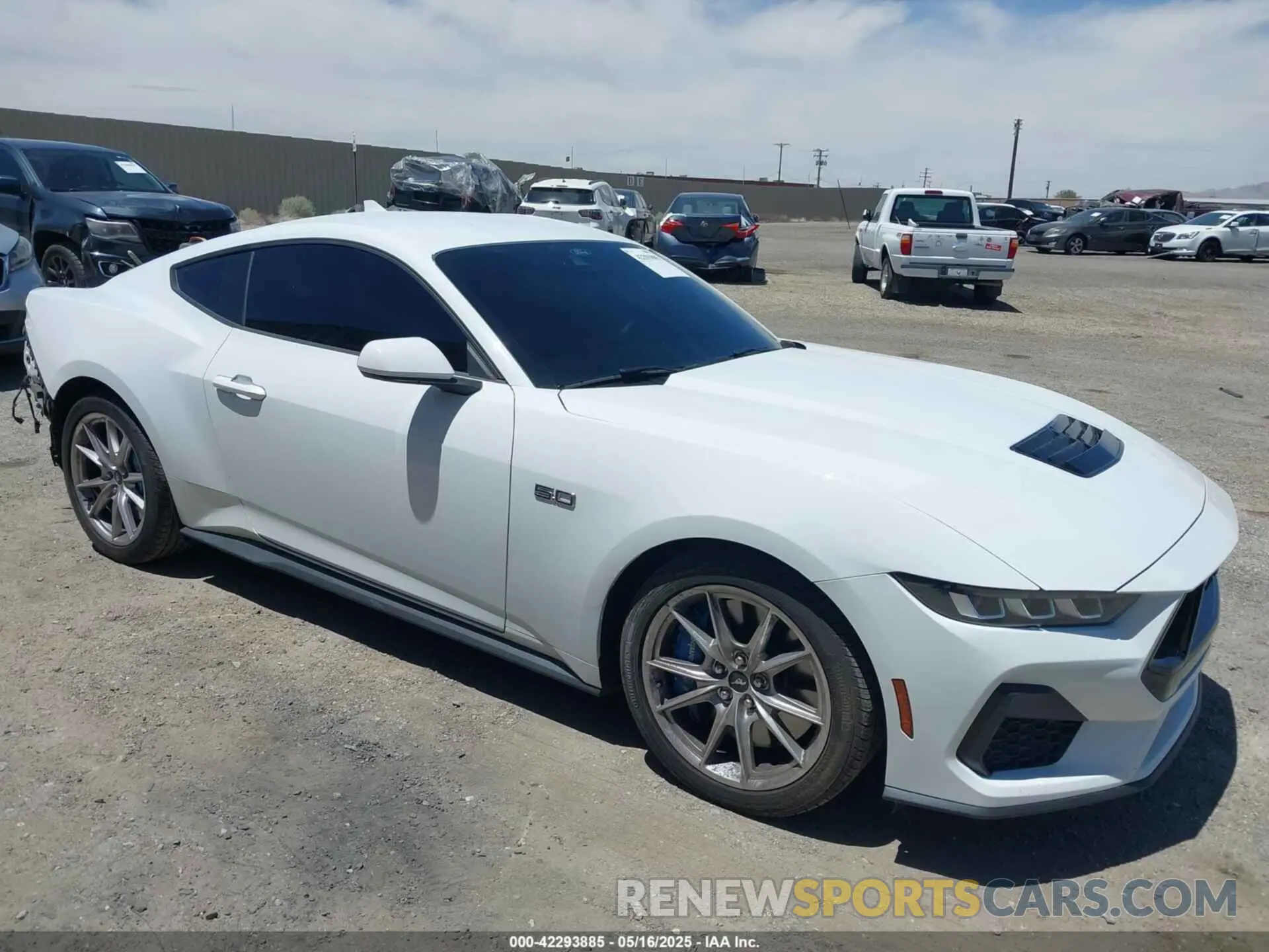 1 Photograph of a damaged car 1FA6P8CF1R5412664 FORD MUSTANG 2024