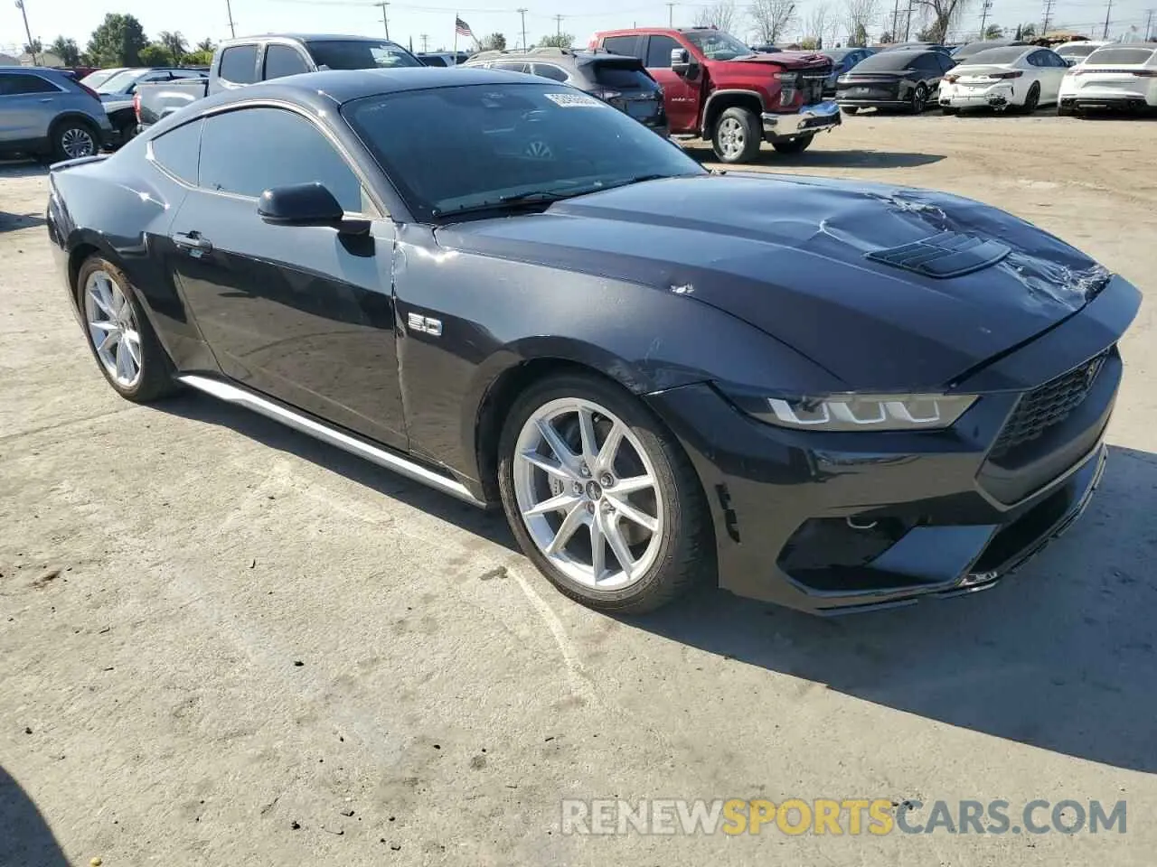 4 Photograph of a damaged car 1FA6P8CF1R5416942 FORD MUSTANG 2024
