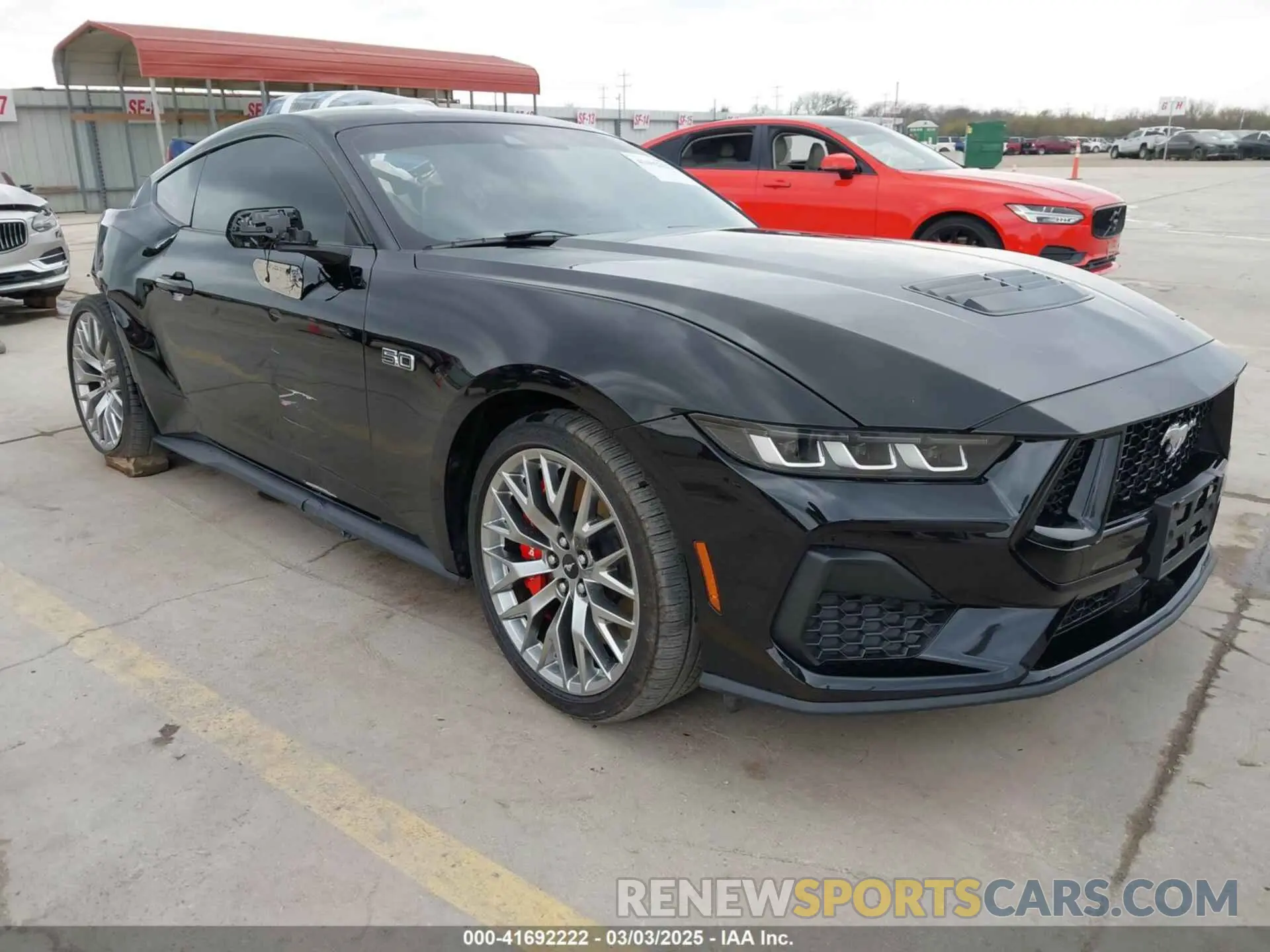 1 Photograph of a damaged car 1FA6P8CF1R5418108 FORD MUSTANG 2024