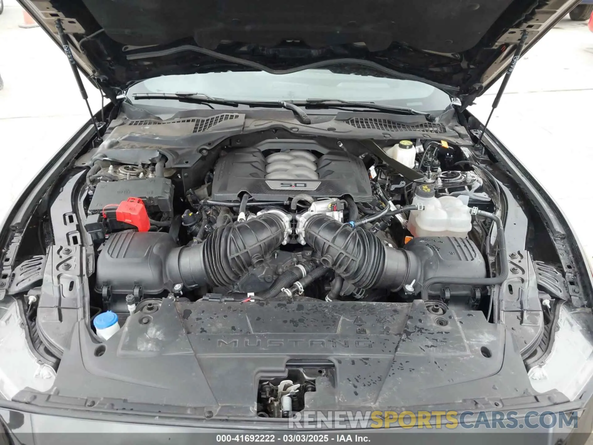 10 Photograph of a damaged car 1FA6P8CF1R5418108 FORD MUSTANG 2024