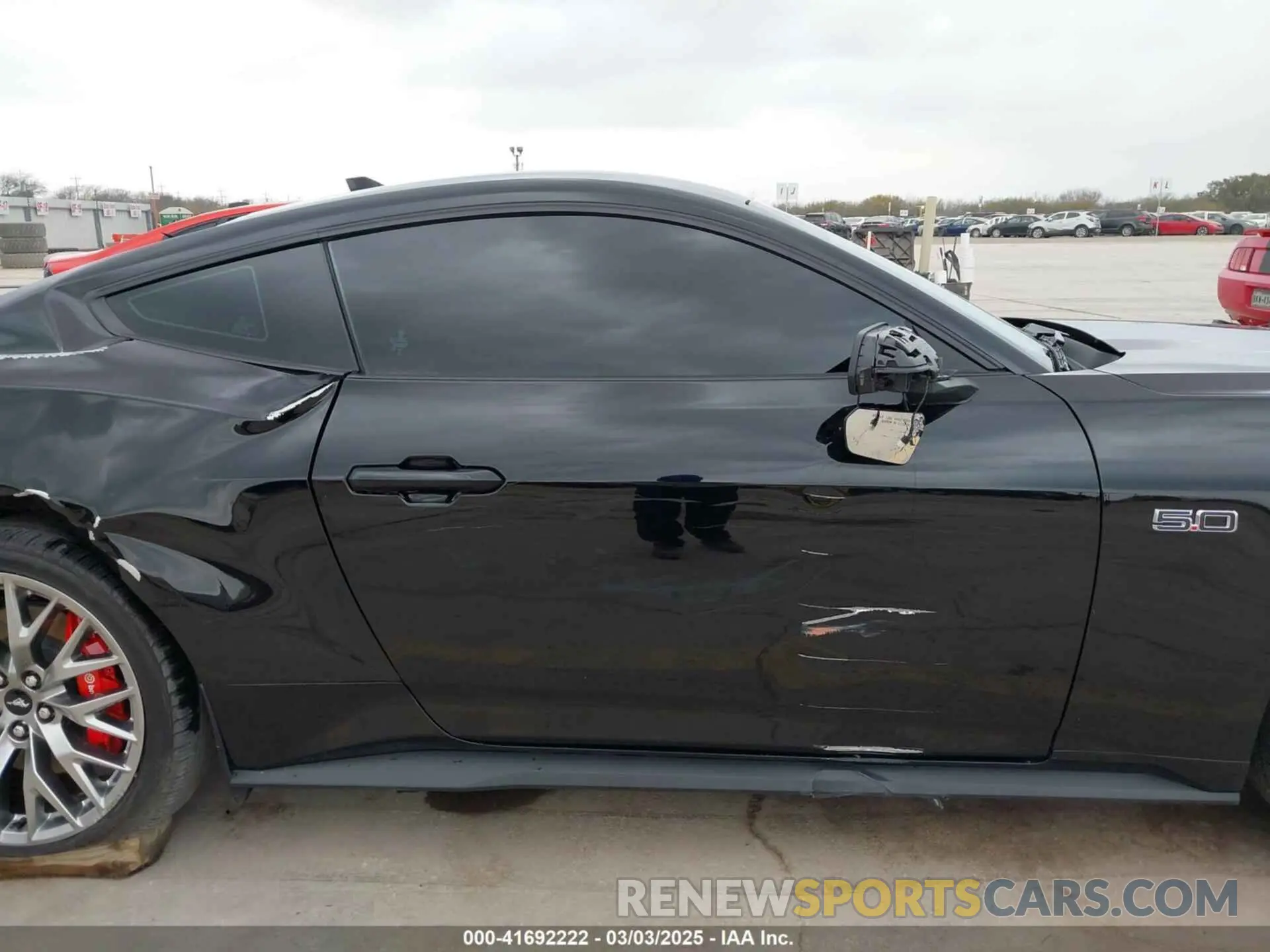 14 Photograph of a damaged car 1FA6P8CF1R5418108 FORD MUSTANG 2024