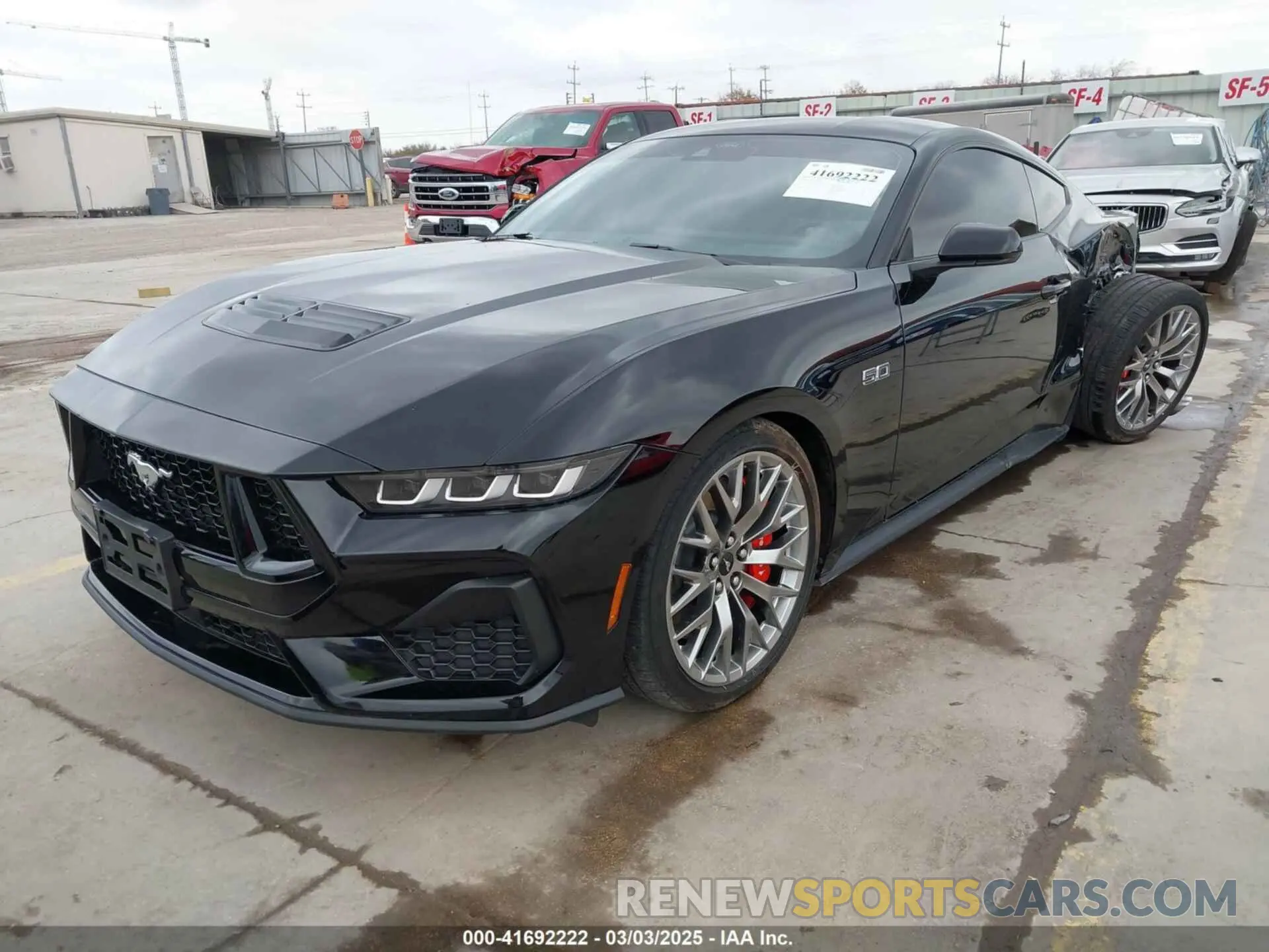 2 Photograph of a damaged car 1FA6P8CF1R5418108 FORD MUSTANG 2024