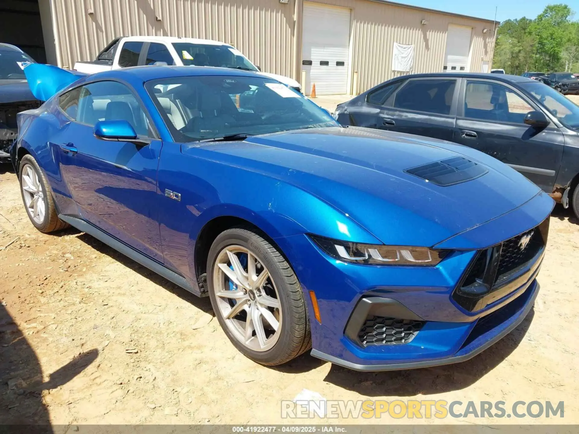 1 Photograph of a damaged car 1FA6P8CF1R5420604 FORD MUSTANG 2024
