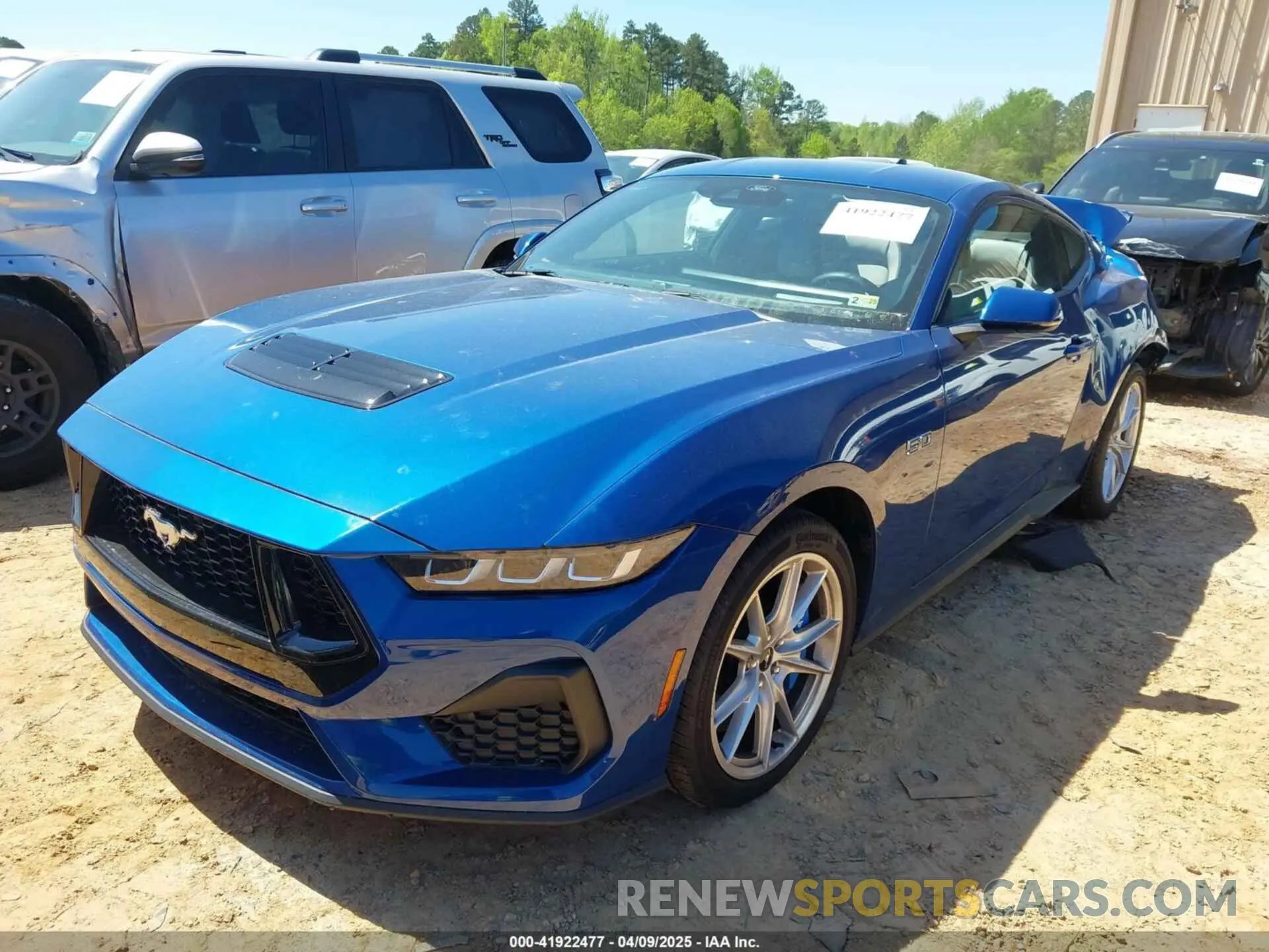 2 Photograph of a damaged car 1FA6P8CF1R5420604 FORD MUSTANG 2024