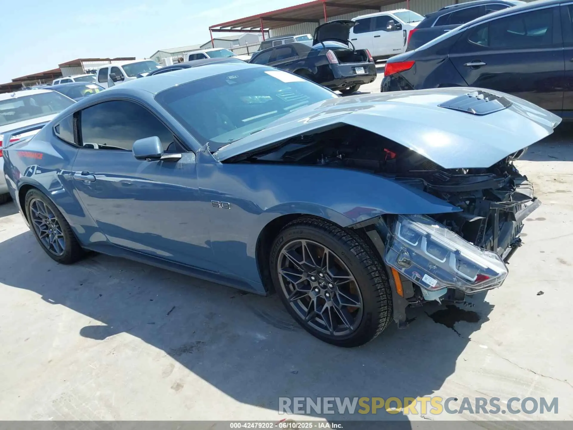 1 Photograph of a damaged car 1FA6P8CF1R5425690 FORD MUSTANG 2024