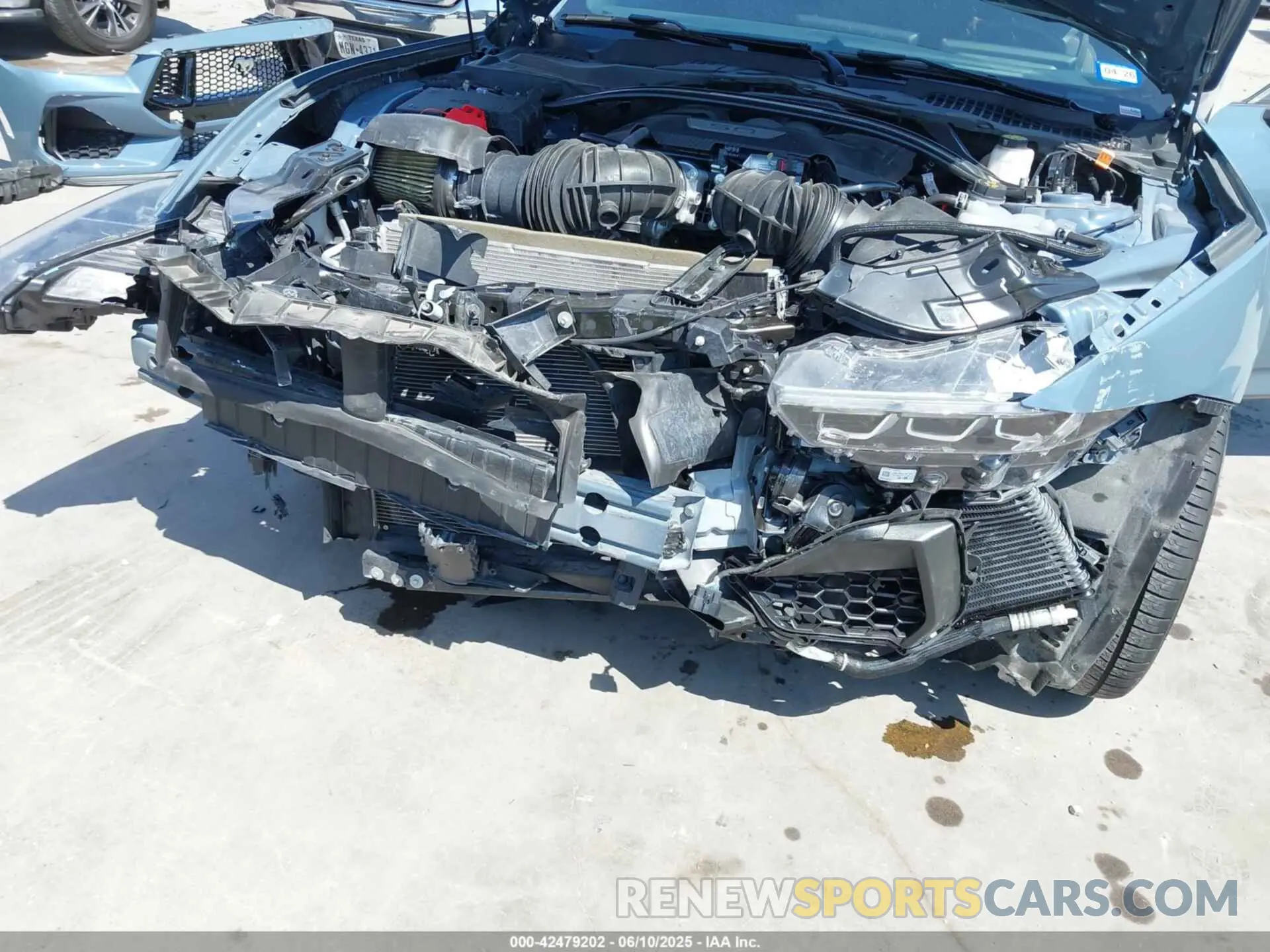 6 Photograph of a damaged car 1FA6P8CF1R5425690 FORD MUSTANG 2024