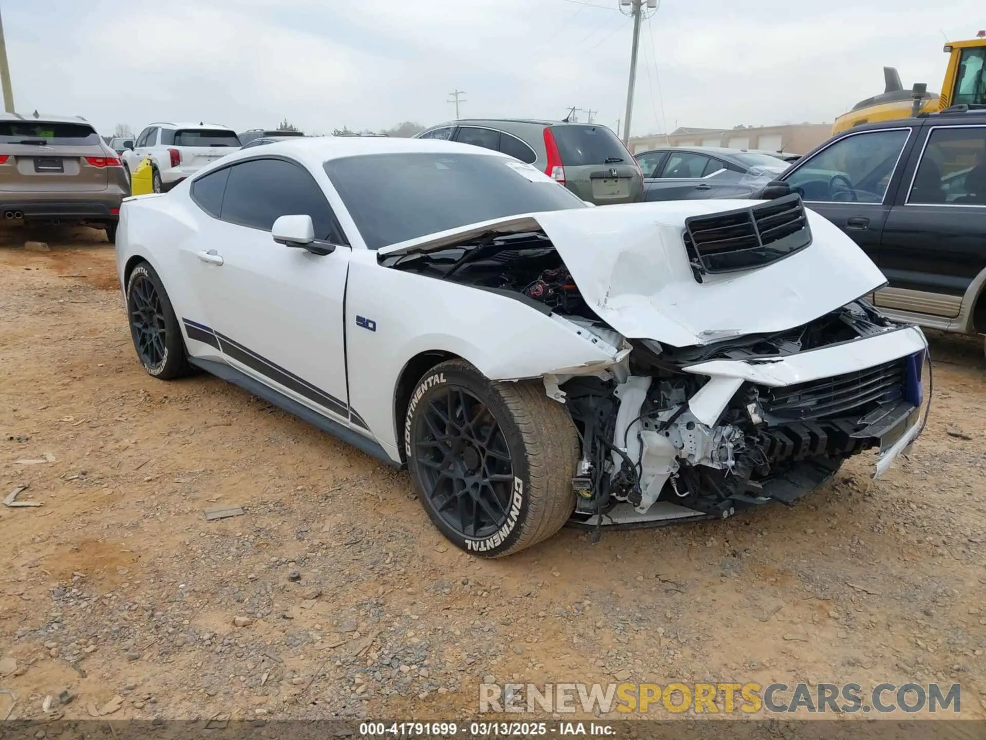 1 Photograph of a damaged car 1FA6P8CF1R5428590 FORD MUSTANG 2024