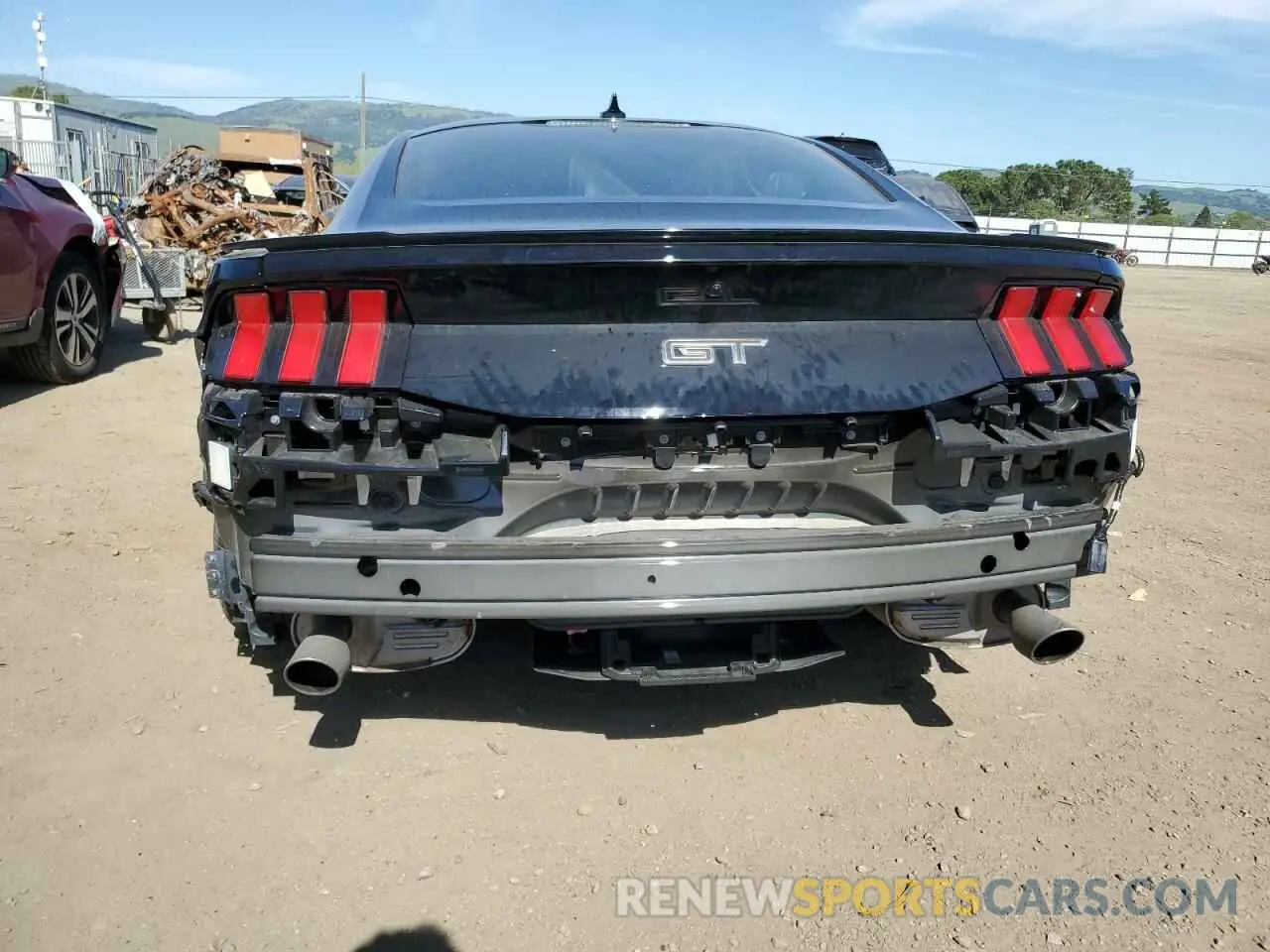 6 Photograph of a damaged car 1FA6P8CF1R5432333 FORD MUSTANG 2024