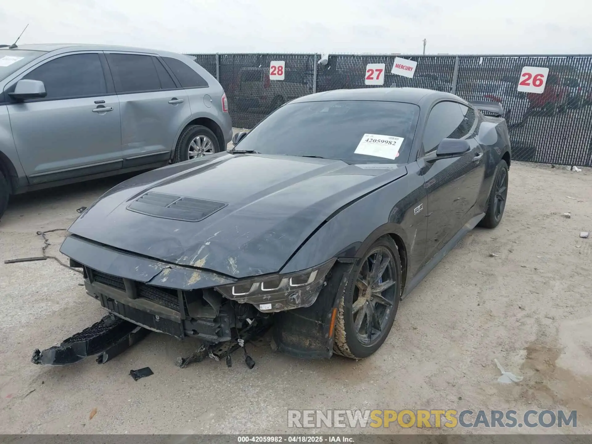 6 Photograph of a damaged car 1FA6P8CF1R5435071 FORD MUSTANG 2024