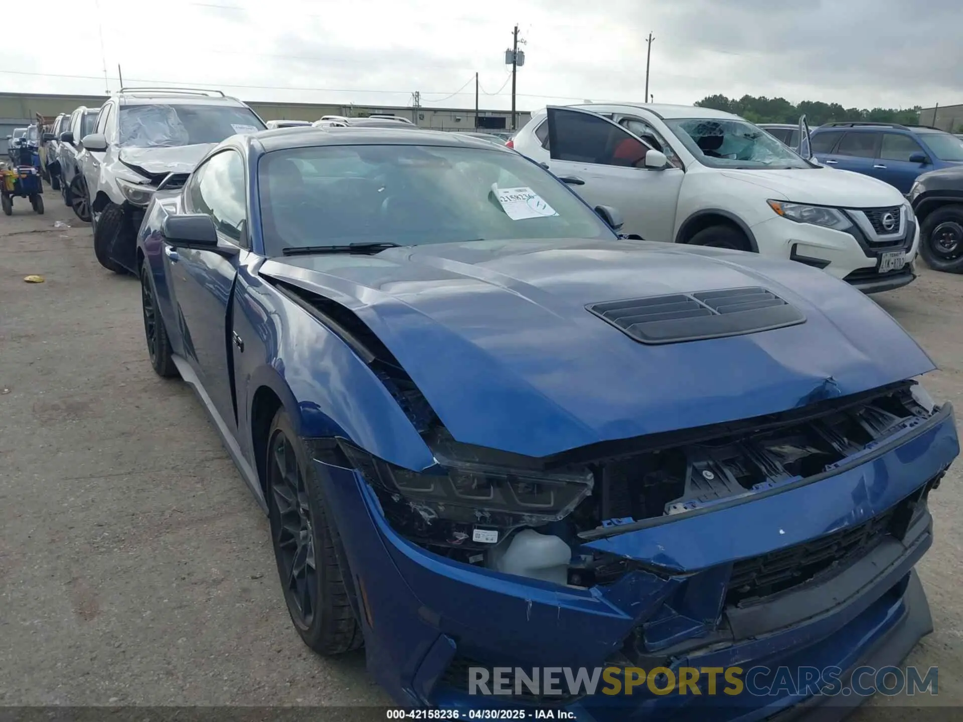 1 Photograph of a damaged car 1FA6P8CF2R5401429 FORD MUSTANG 2024