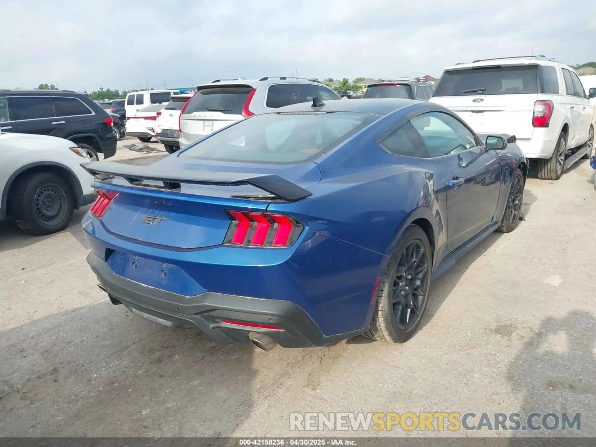 4 Photograph of a damaged car 1FA6P8CF2R5401429 FORD MUSTANG 2024