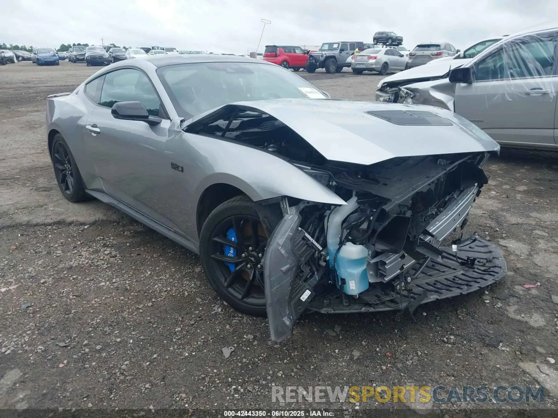 1 Photograph of a damaged car 1FA6P8CF2R5411281 FORD MUSTANG 2024