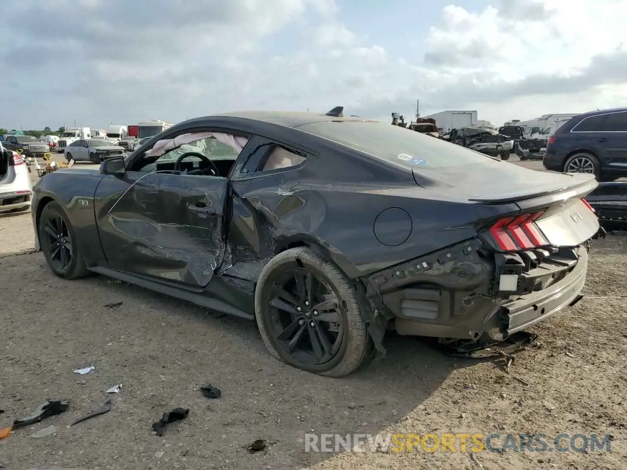 2 Photograph of a damaged car 1FA6P8CF2R5412592 FORD MUSTANG 2024