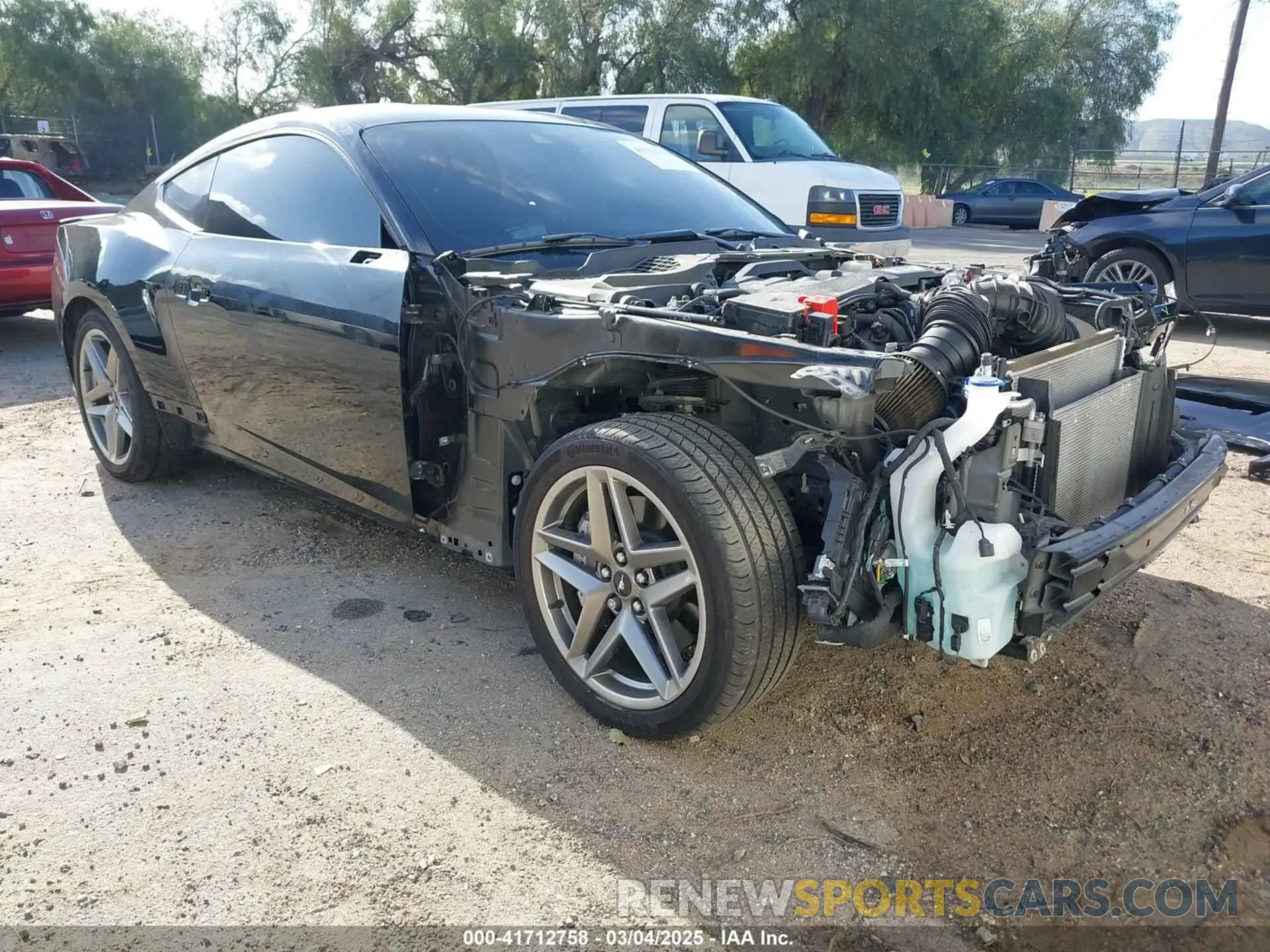 1 Photograph of a damaged car 1FA6P8CF2R5420174 FORD MUSTANG 2024