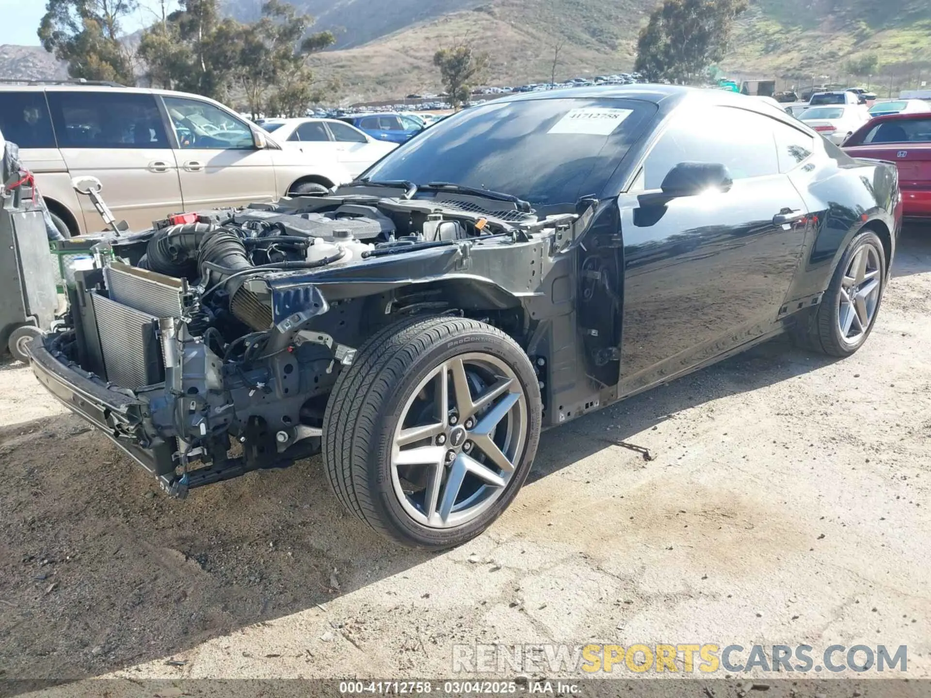 2 Photograph of a damaged car 1FA6P8CF2R5420174 FORD MUSTANG 2024
