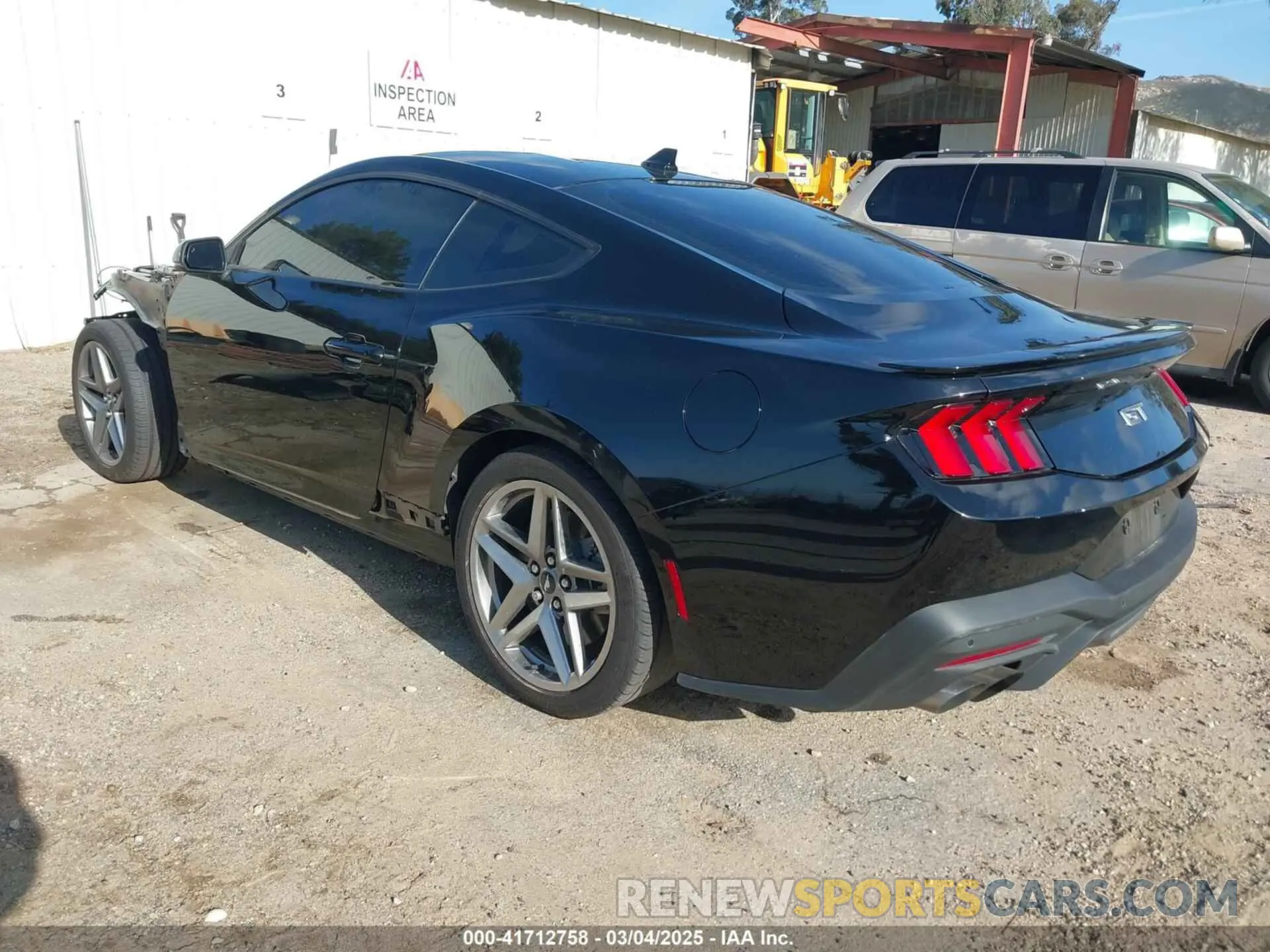 3 Photograph of a damaged car 1FA6P8CF2R5420174 FORD MUSTANG 2024