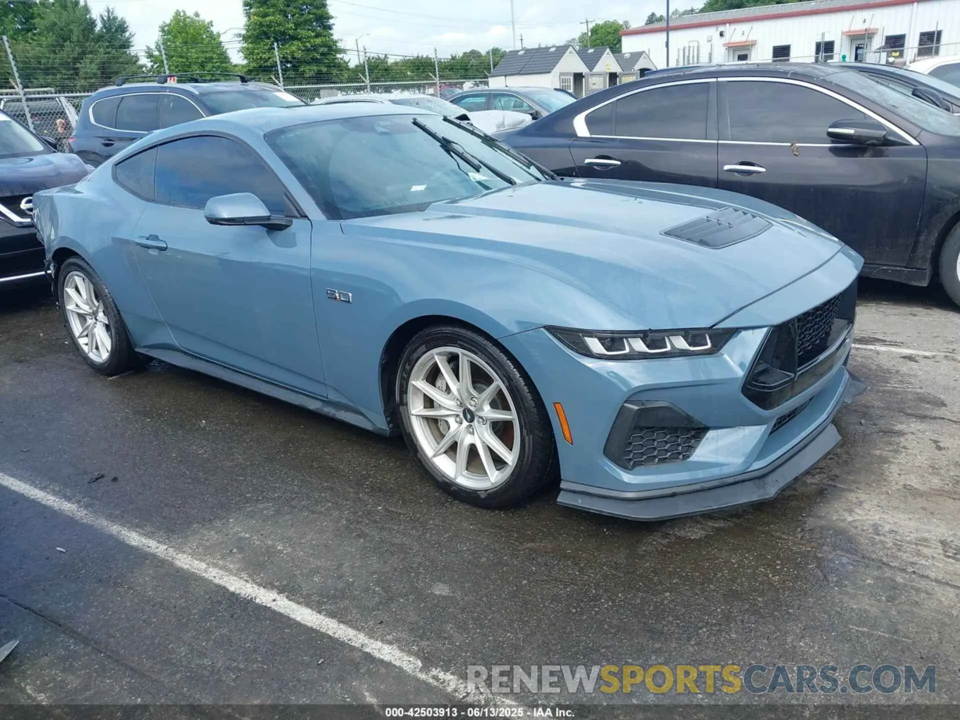 13 Photograph of a damaged car 1FA6P8CF3R5418210 FORD MUSTANG 2024