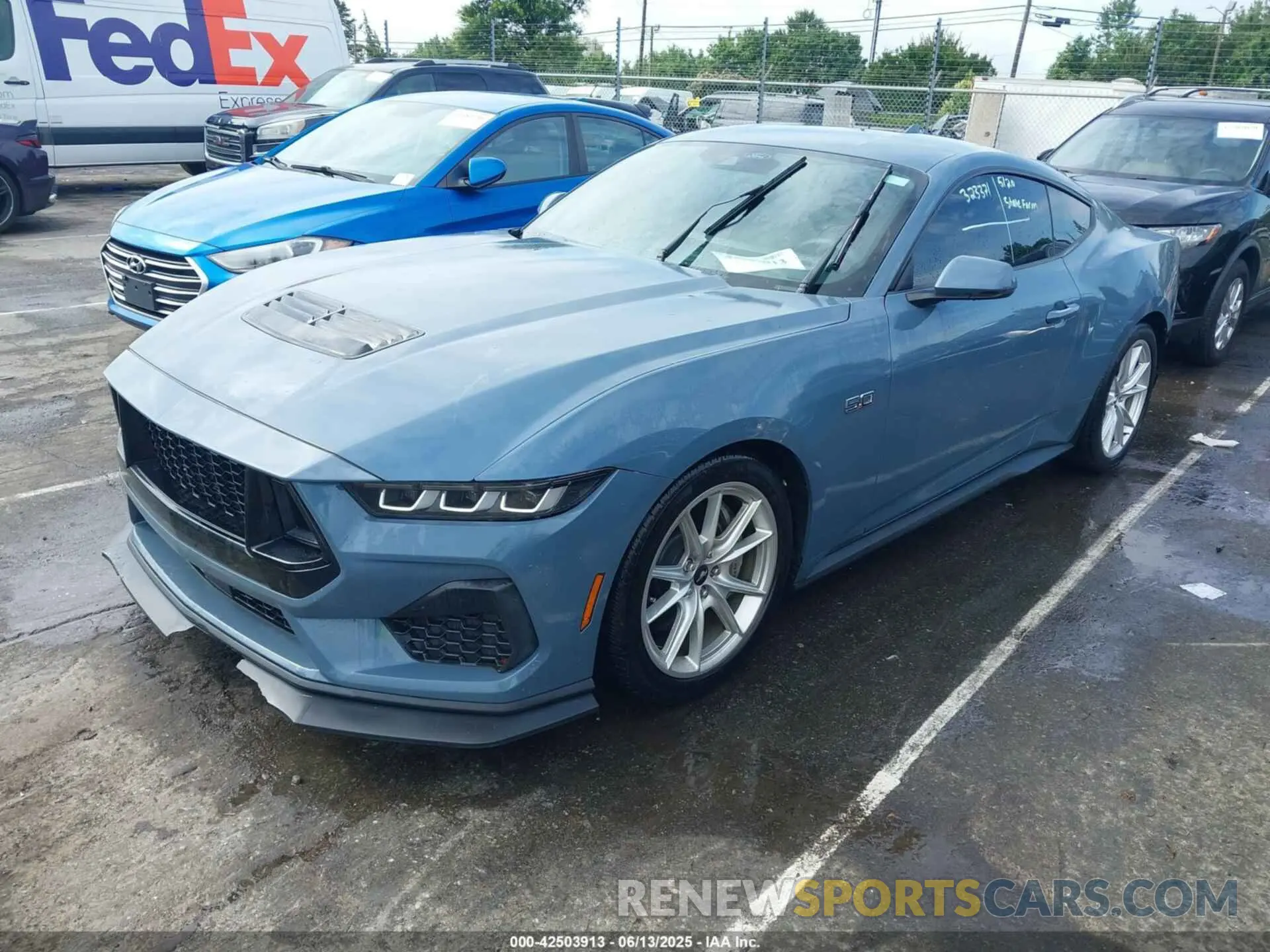 2 Photograph of a damaged car 1FA6P8CF3R5418210 FORD MUSTANG 2024