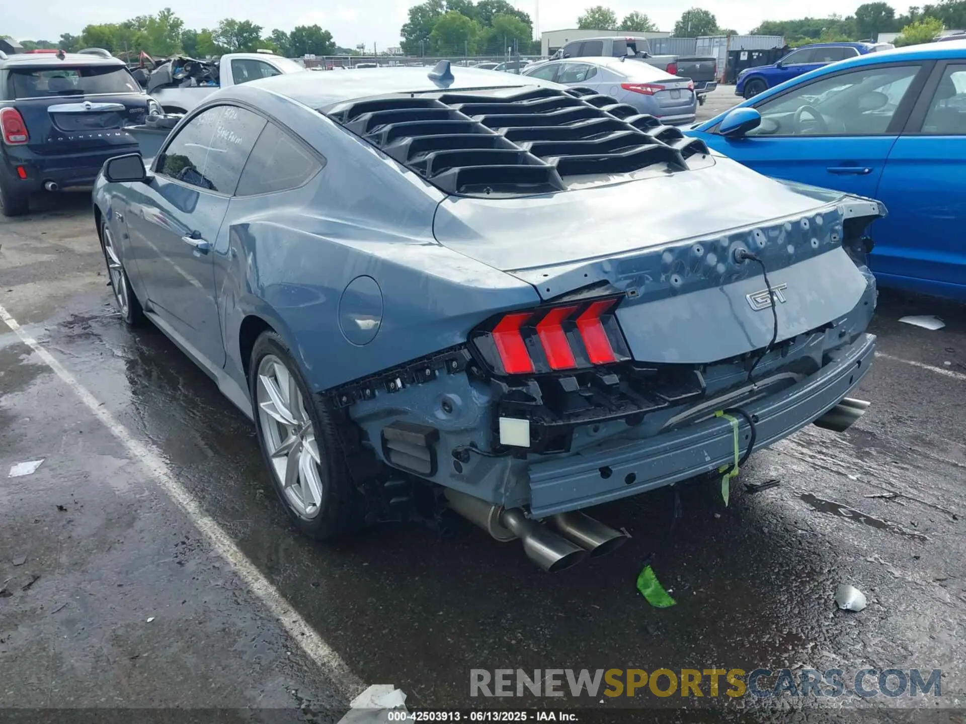 3 Photograph of a damaged car 1FA6P8CF3R5418210 FORD MUSTANG 2024