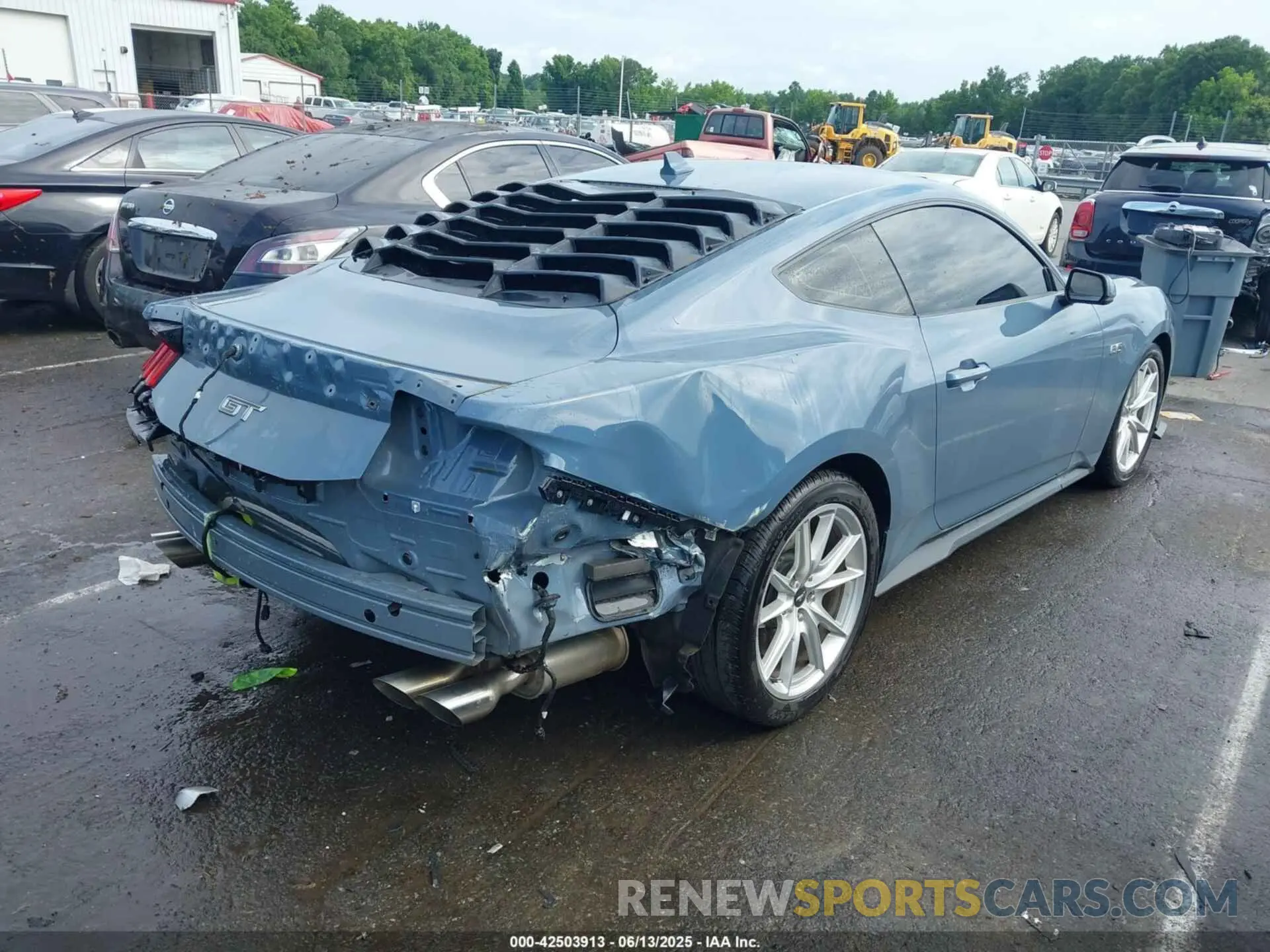 4 Photograph of a damaged car 1FA6P8CF3R5418210 FORD MUSTANG 2024