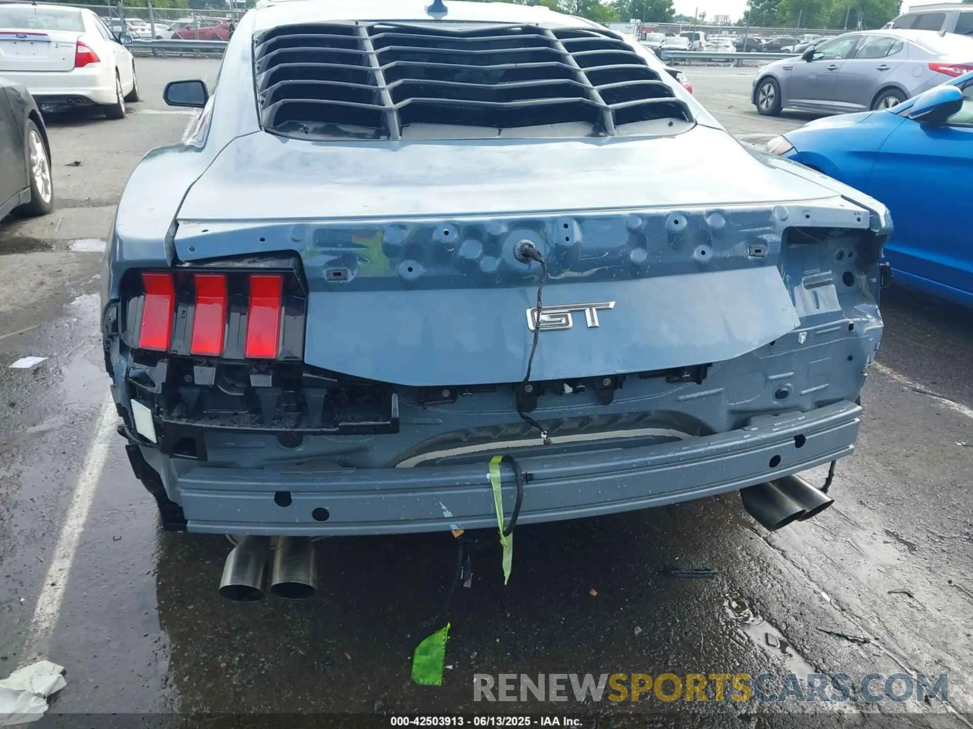 6 Photograph of a damaged car 1FA6P8CF3R5418210 FORD MUSTANG 2024
