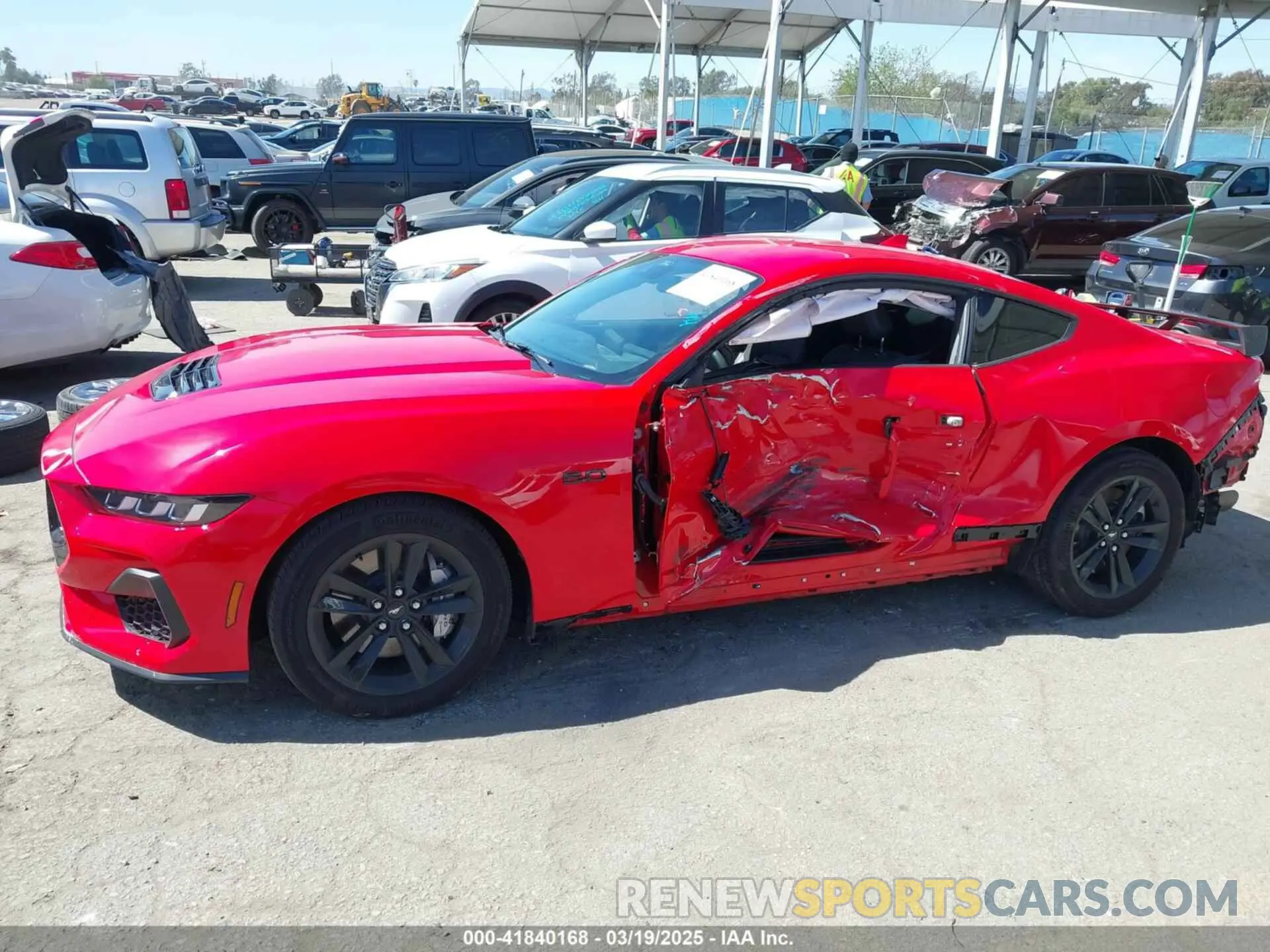 15 Photograph of a damaged car 1FA6P8CF3R5420748 FORD MUSTANG 2024