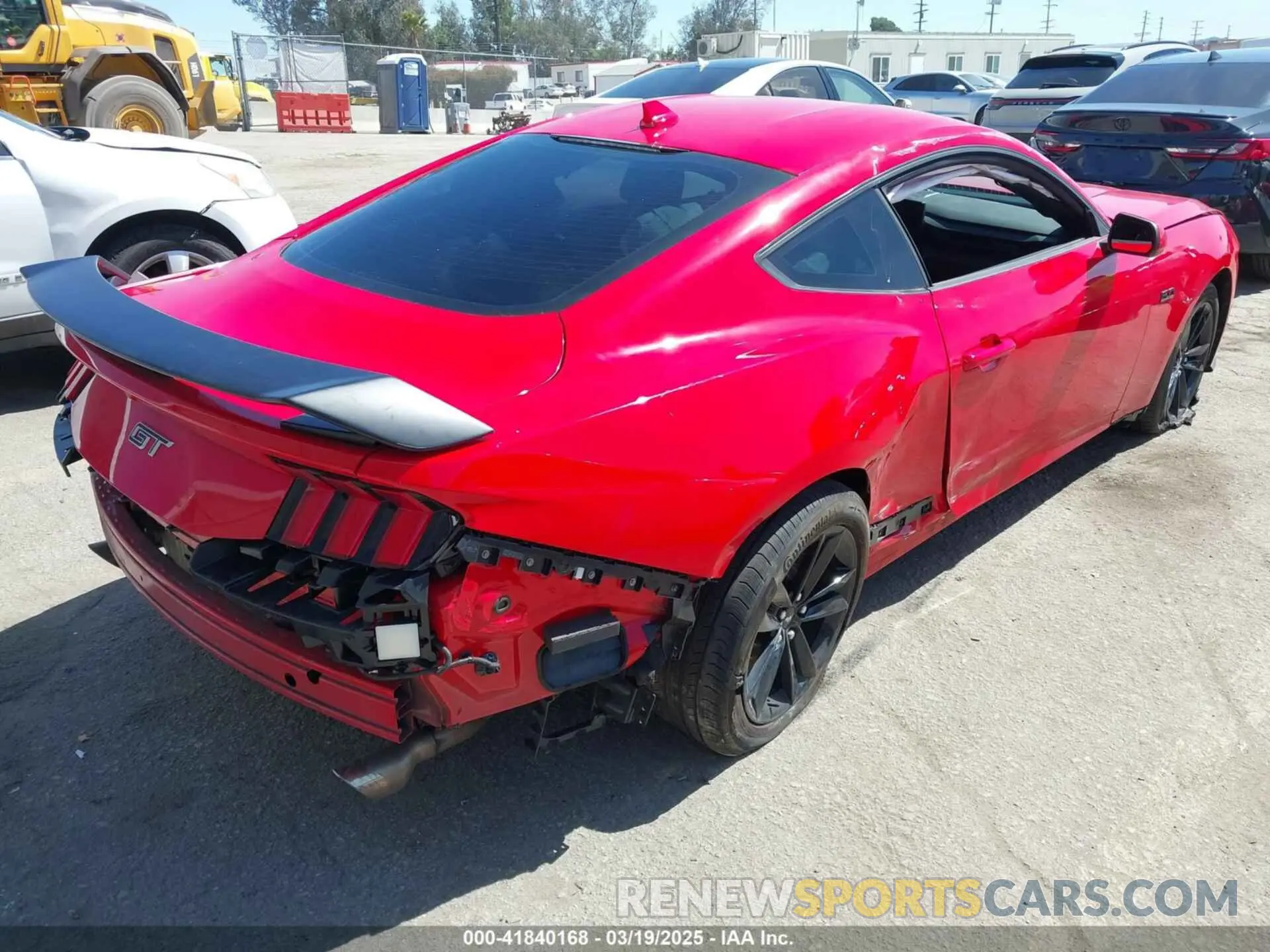 4 Photograph of a damaged car 1FA6P8CF3R5420748 FORD MUSTANG 2024