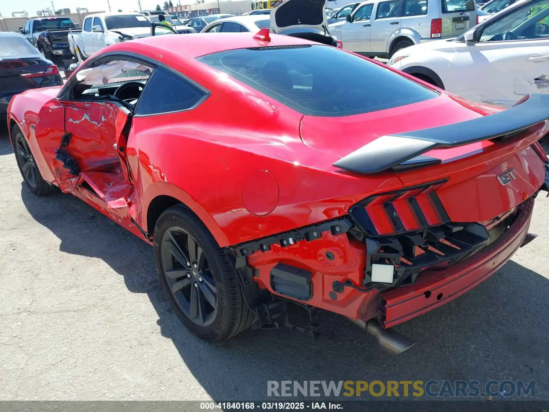 6 Photograph of a damaged car 1FA6P8CF3R5420748 FORD MUSTANG 2024