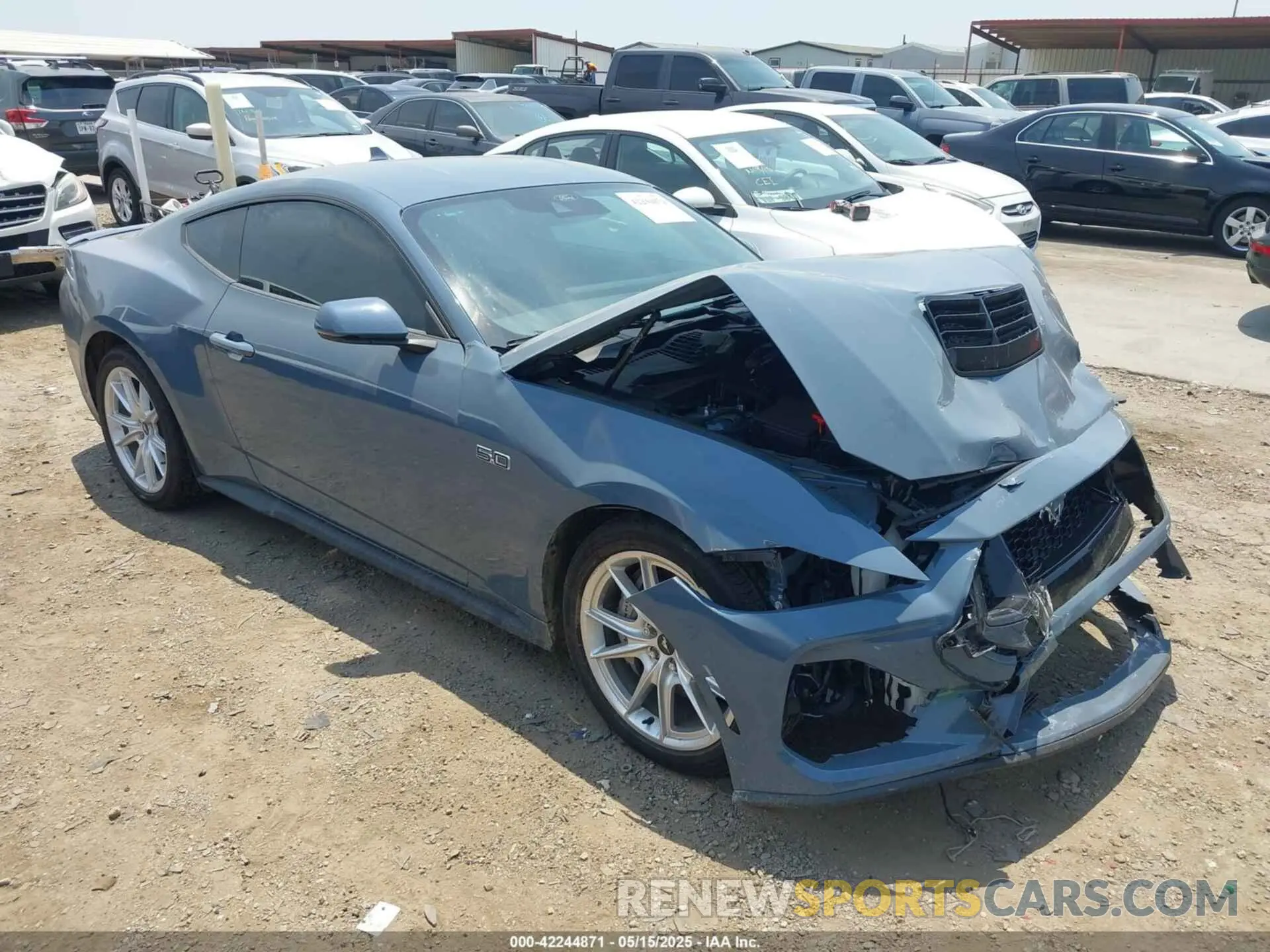 1 Photograph of a damaged car 1FA6P8CF3R5432110 FORD MUSTANG 2024