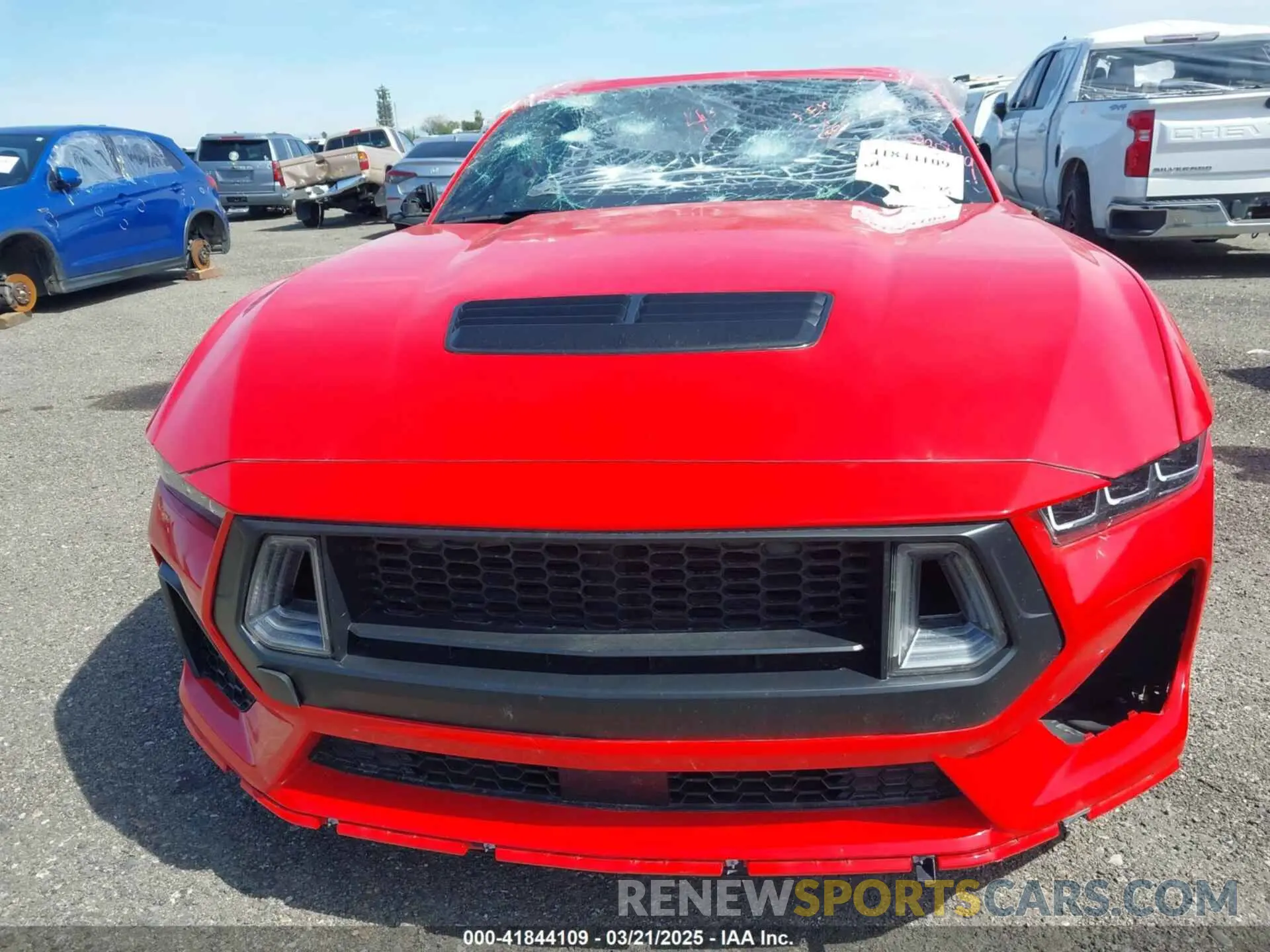 11 Photograph of a damaged car 1FA6P8CF4R5400881 FORD MUSTANG 2024