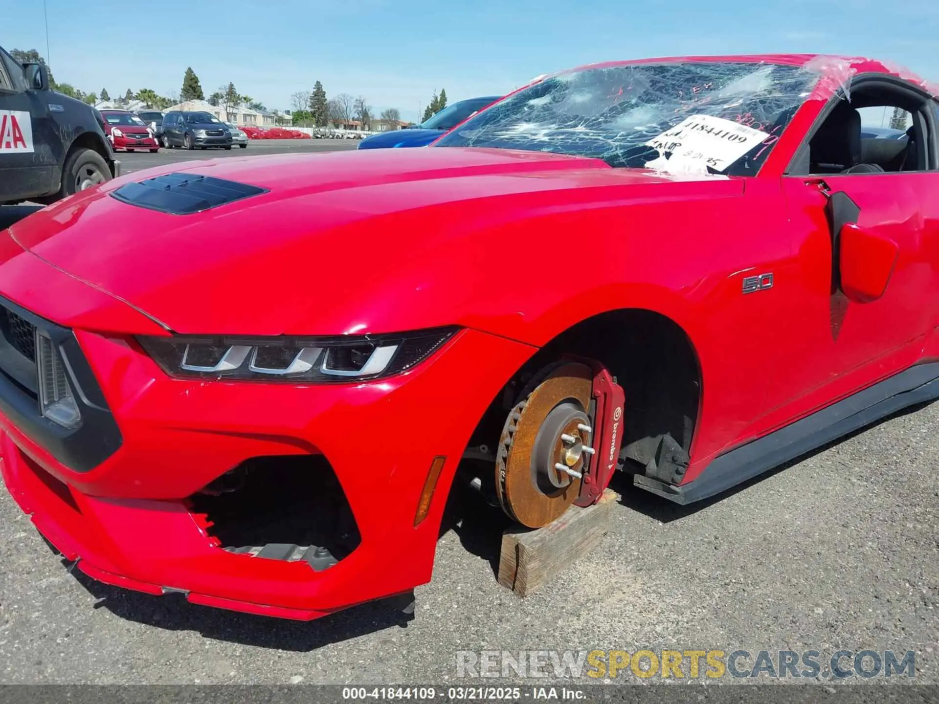 19 Photograph of a damaged car 1FA6P8CF4R5400881 FORD MUSTANG 2024