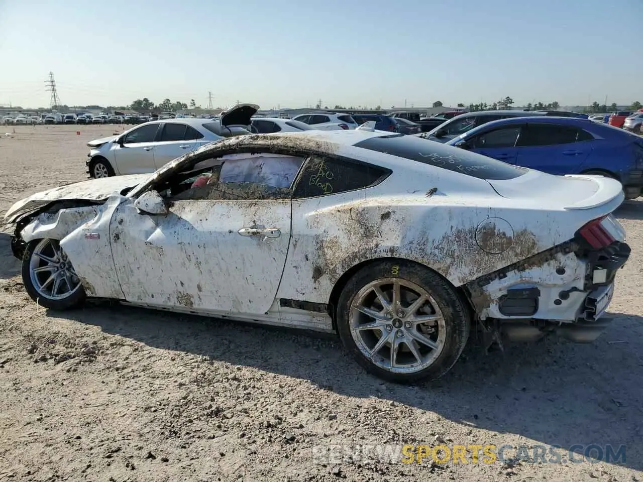 2 Photograph of a damaged car 1FA6P8CF4R5417311 FORD MUSTANG 2024