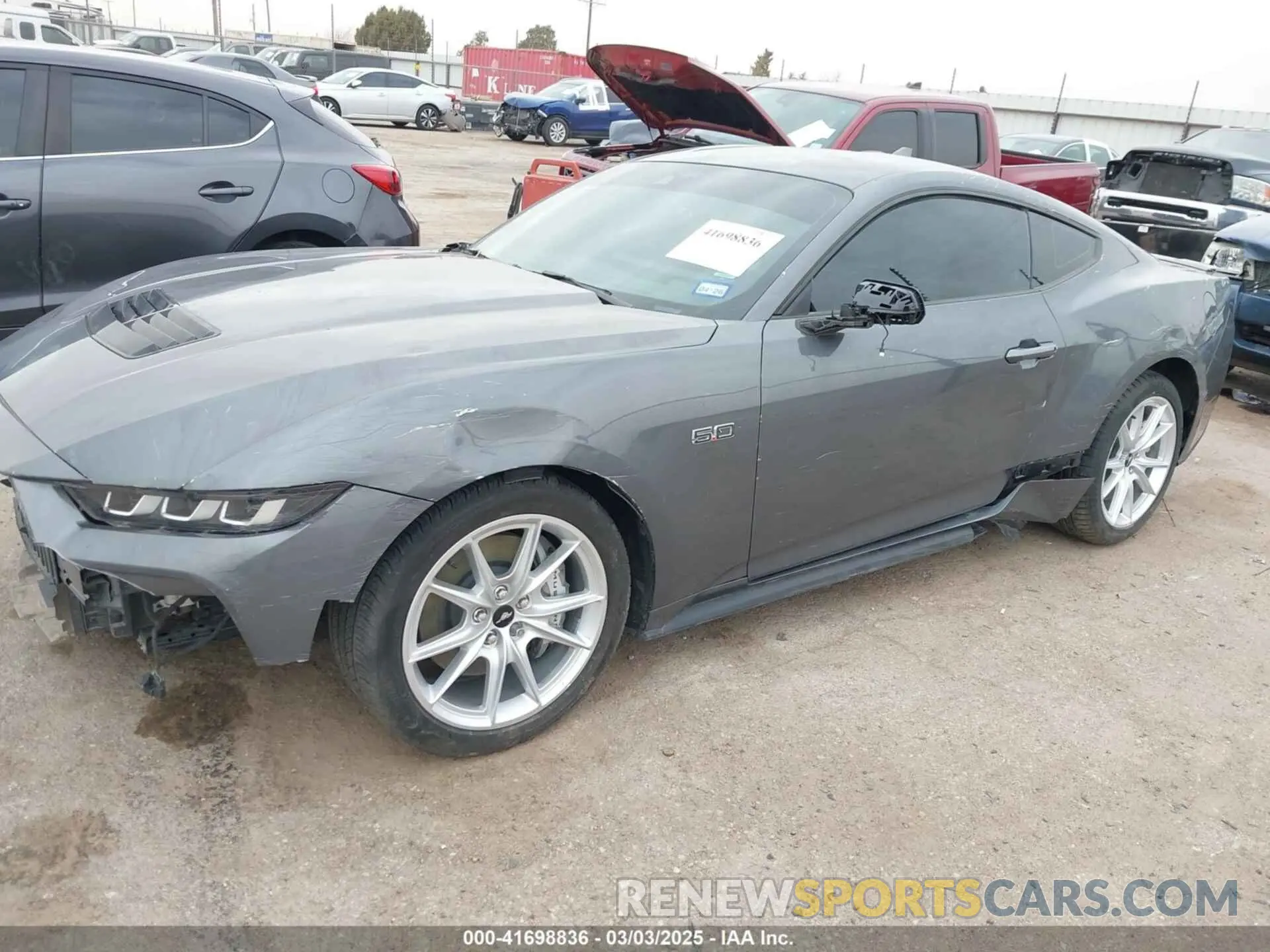19 Photograph of a damaged car 1FA6P8CF4R5420368 FORD MUSTANG 2024