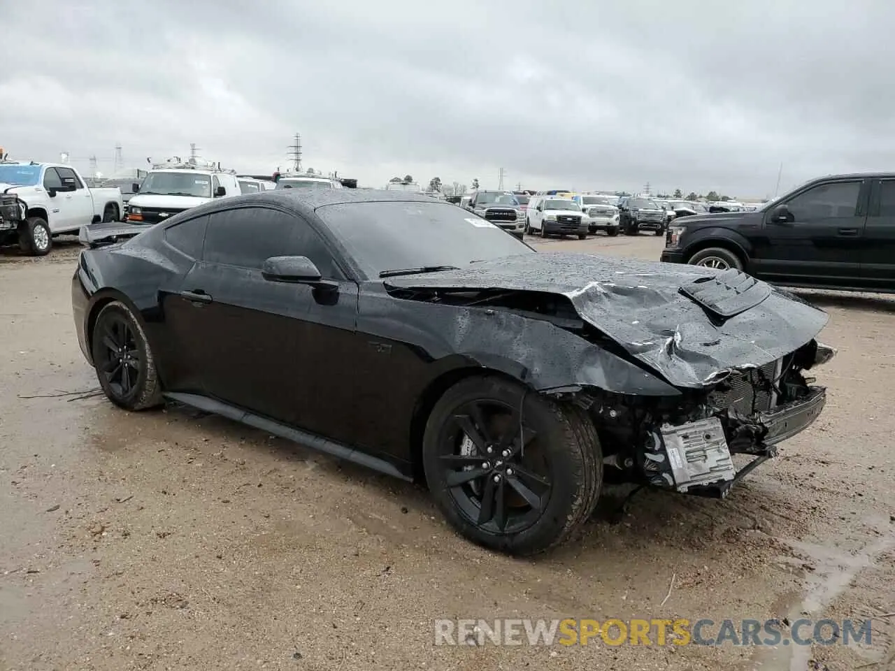 4 Photograph of a damaged car 1FA6P8CF4R5428499 FORD MUSTANG 2024