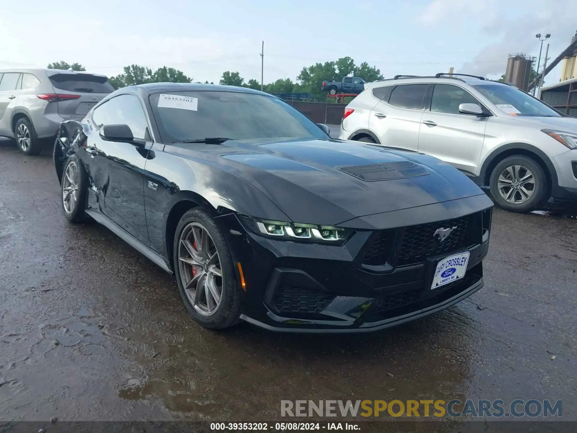 1 Photograph of a damaged car 1FA6P8CF5R5400792 FORD MUSTANG 2024
