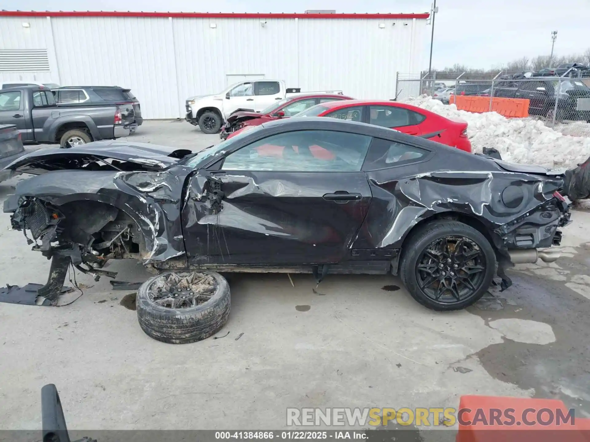 14 Photograph of a damaged car 1FA6P8CF5R5401330 FORD MUSTANG 2024